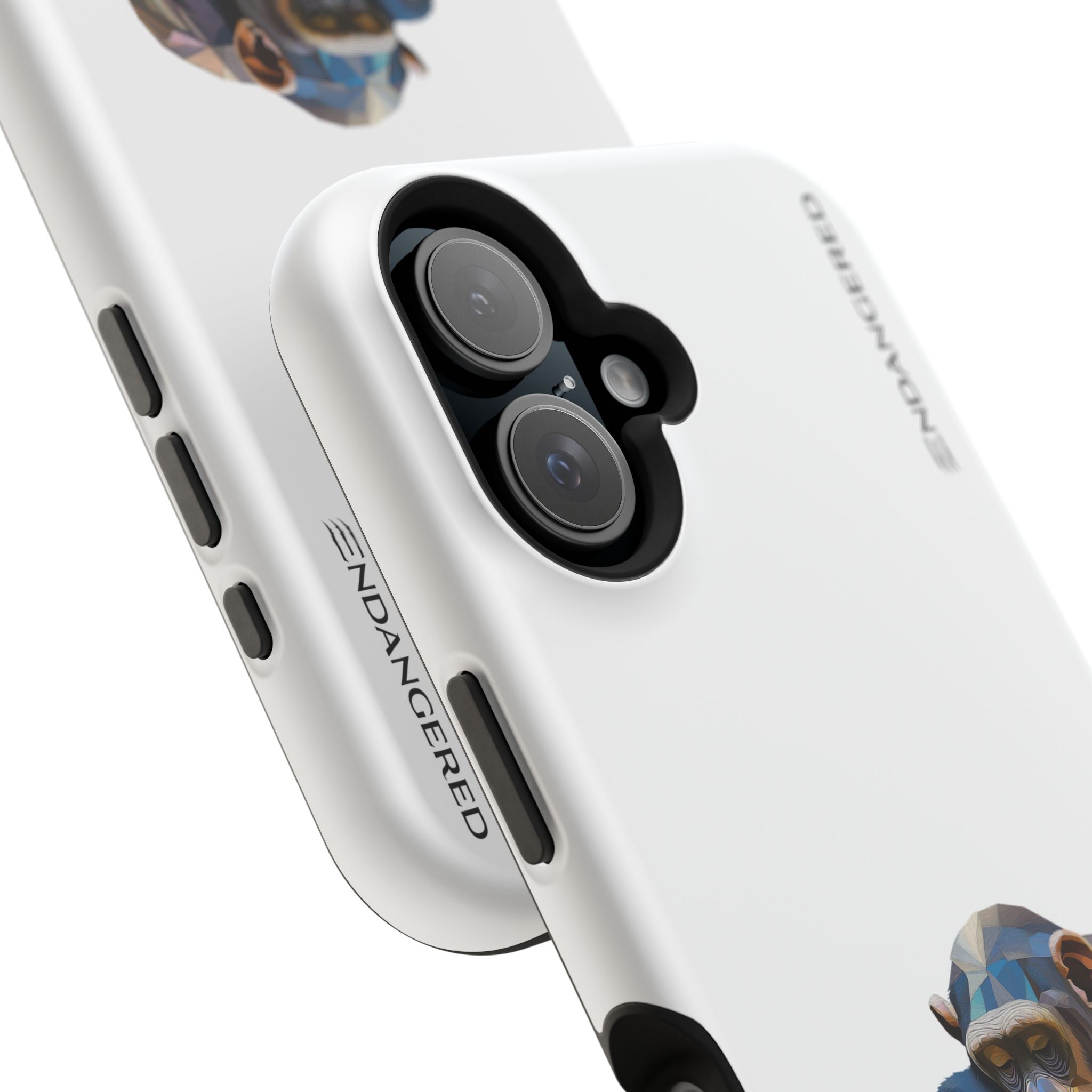 Cute Chimpanzee Phone Case - Durable Magnetic Tough Case for iPhone