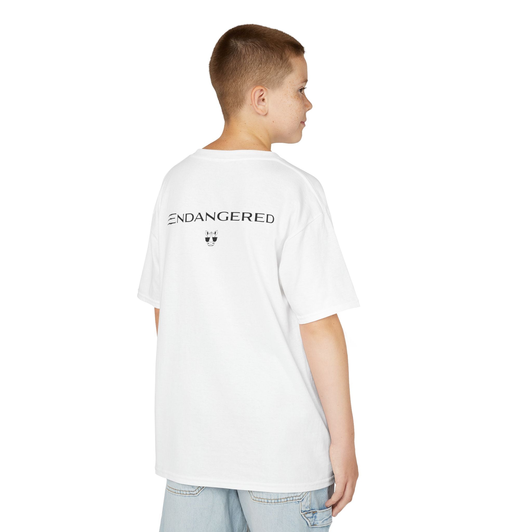 Kids Giraffe Love Tee - Endangered Species Awareness