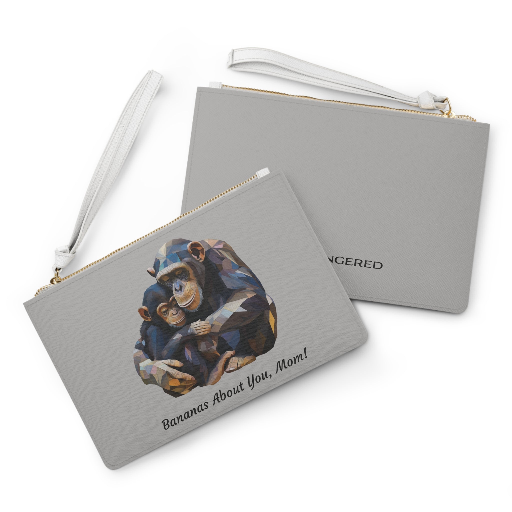 Cute Chimp Clutch Bag - Perfect Gift for Moms, Love & Animal Lovers
