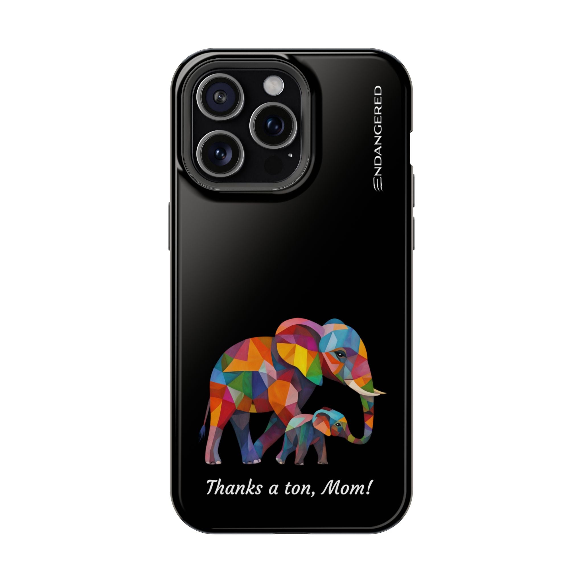“Thanks a Ton, Mom!” MagSafe Tough iPhone Case - Durable Magnetic Tough Case for Moms