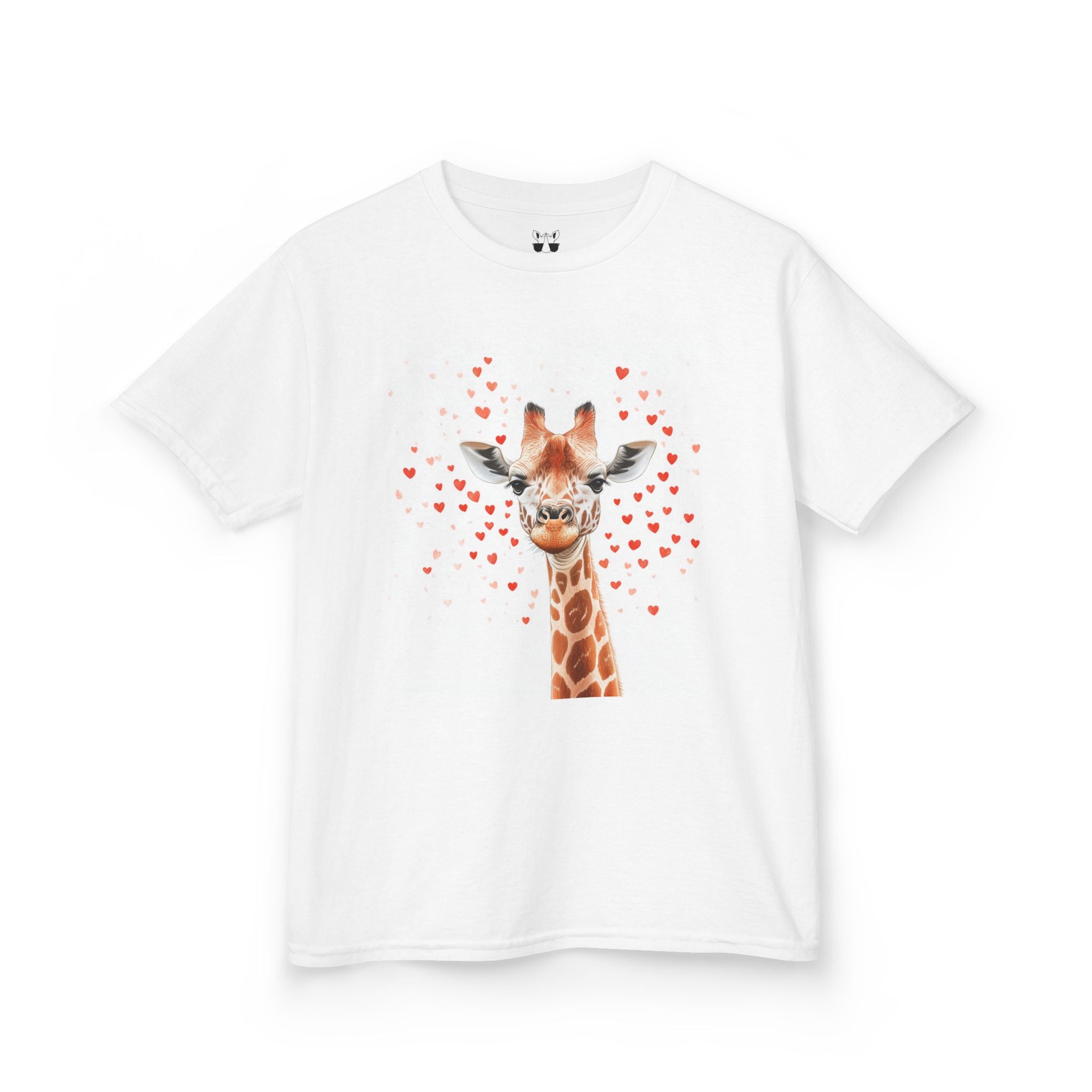 Kids Giraffe Love Tee - Endangered Species Awareness