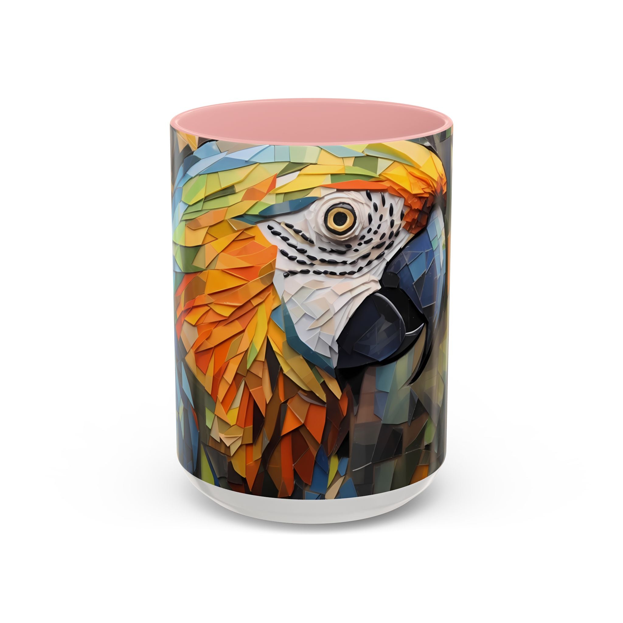 Mug, Vibrant Endangered Macaw Coffee Cup, Exotic Parrot Lover Gift, Tropical Bird Tea Mug, Colorful Macaw Decor, Wildlife Animal Lover