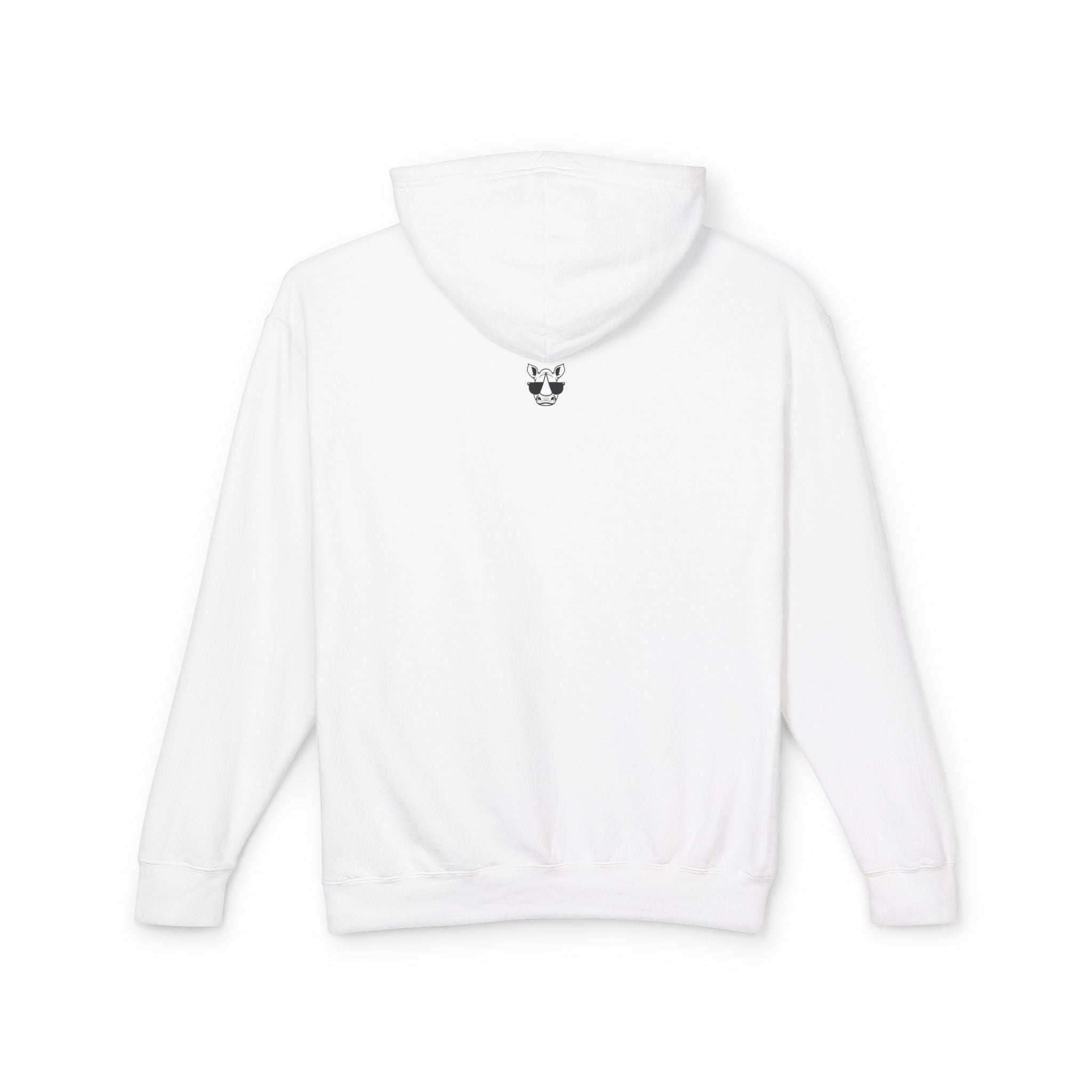 Gorilla Trio - Unisex Lightweight Hooded Sweatshirt - Eco-Friendly Animal Art