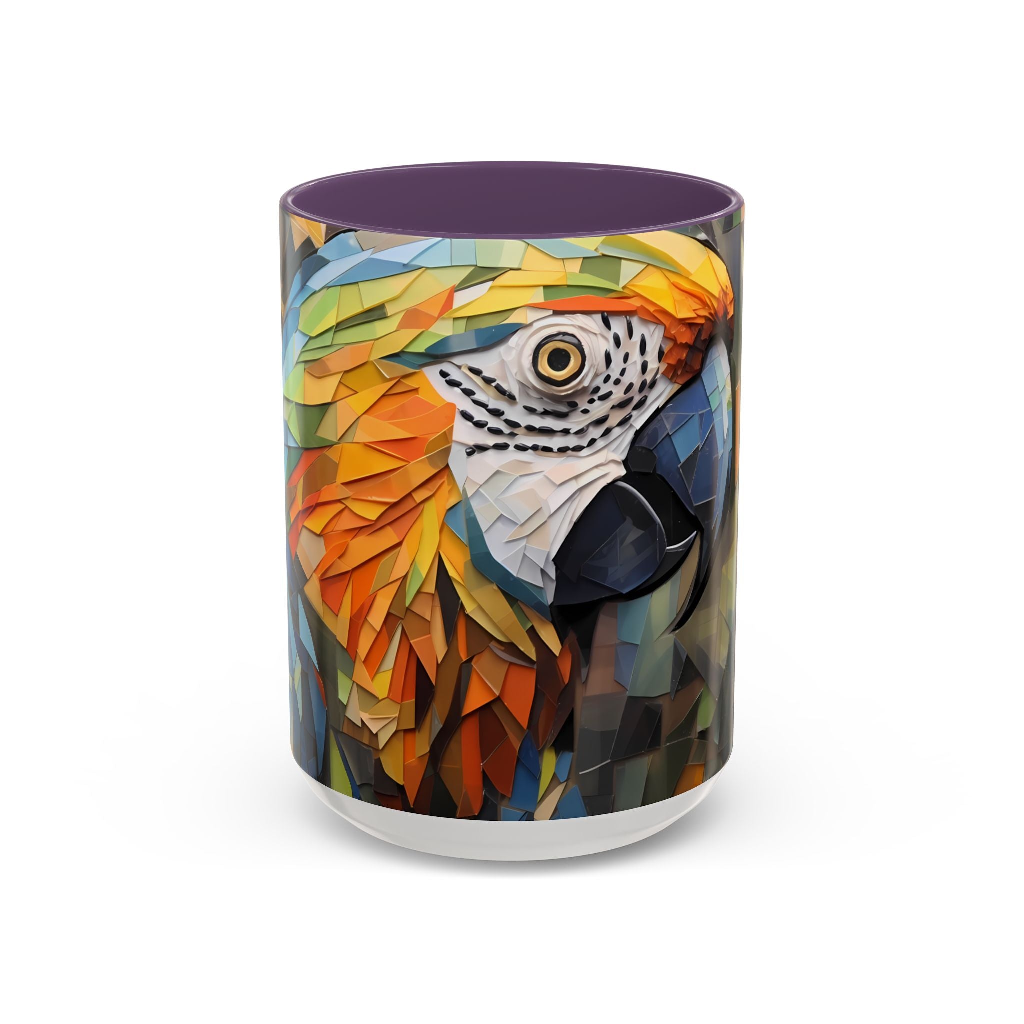 Mug, Vibrant Endangered Macaw Coffee Cup, Exotic Parrot Lover Gift, Tropical Bird Tea Mug, Colorful Macaw Decor, Wildlife Animal Lover
