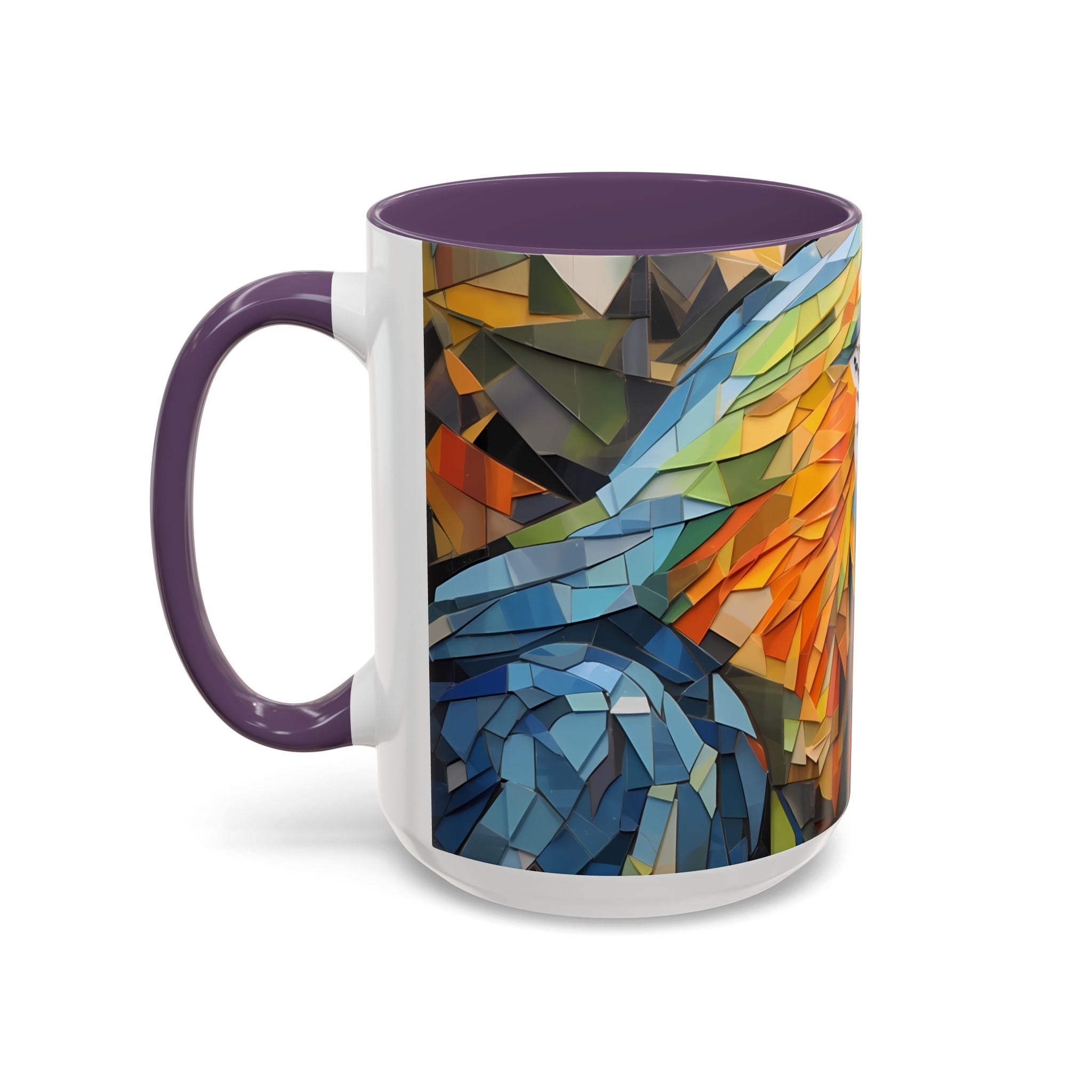 Mug, Vibrant Endangered Macaw Coffee Cup, Exotic Parrot Lover Gift, Tropical Bird Tea Mug, Colorful Macaw Decor, Wildlife Animal Lover