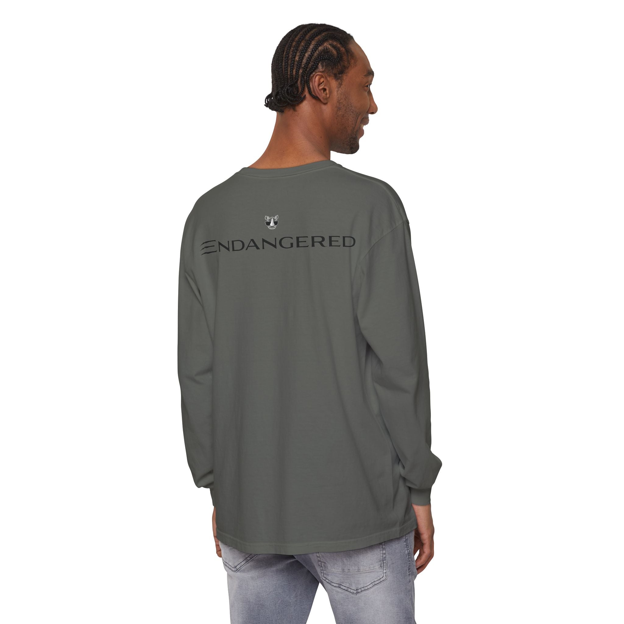Colorful Elephant Long Sleeve T-Shirt, Boho Shirt, Unisex Gift, Animal Lover Tee, Eco-Friendly Apparel