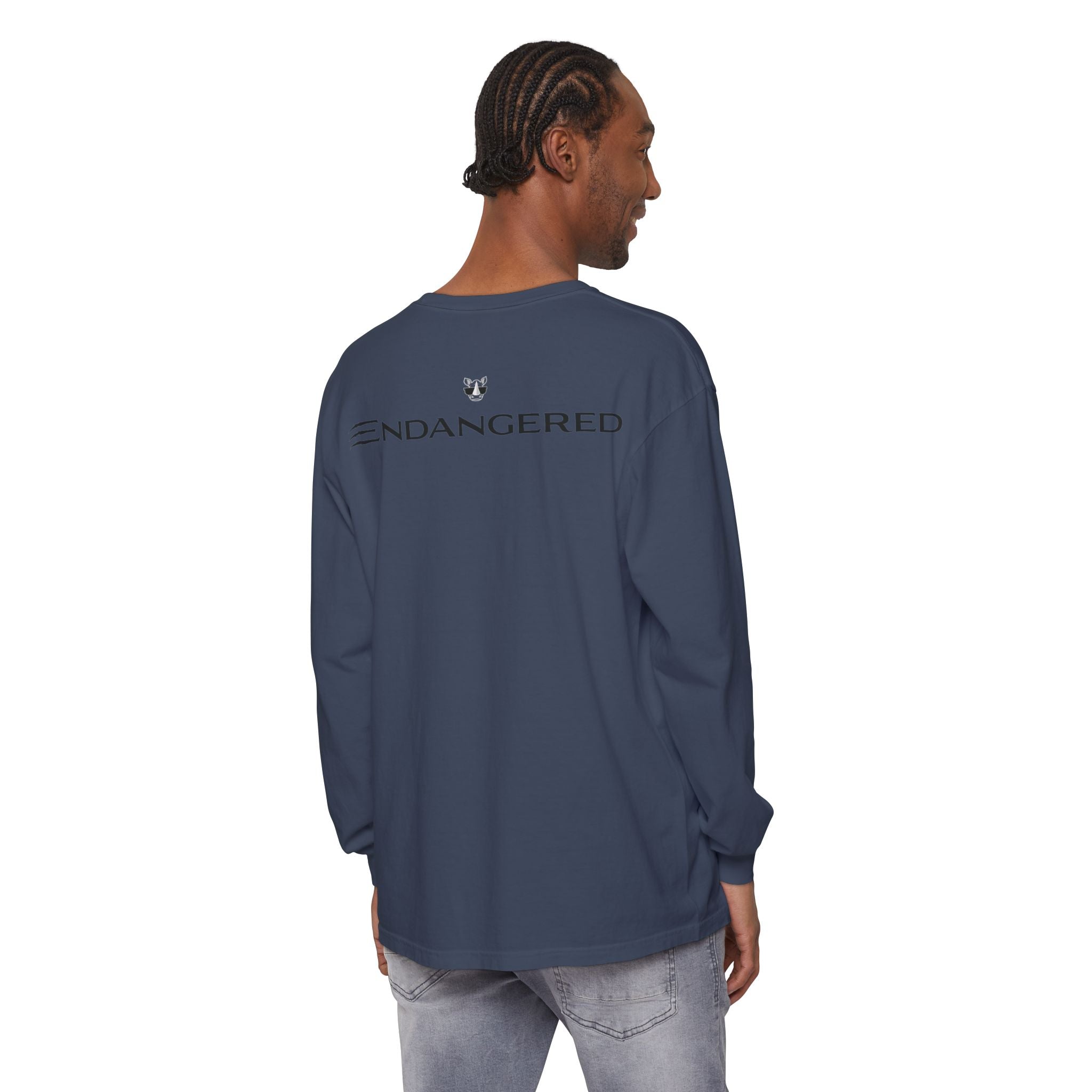 Colorful Elephant Long Sleeve T-Shirt, Boho Shirt, Unisex Gift, Animal Lover Tee, Eco-Friendly Apparel