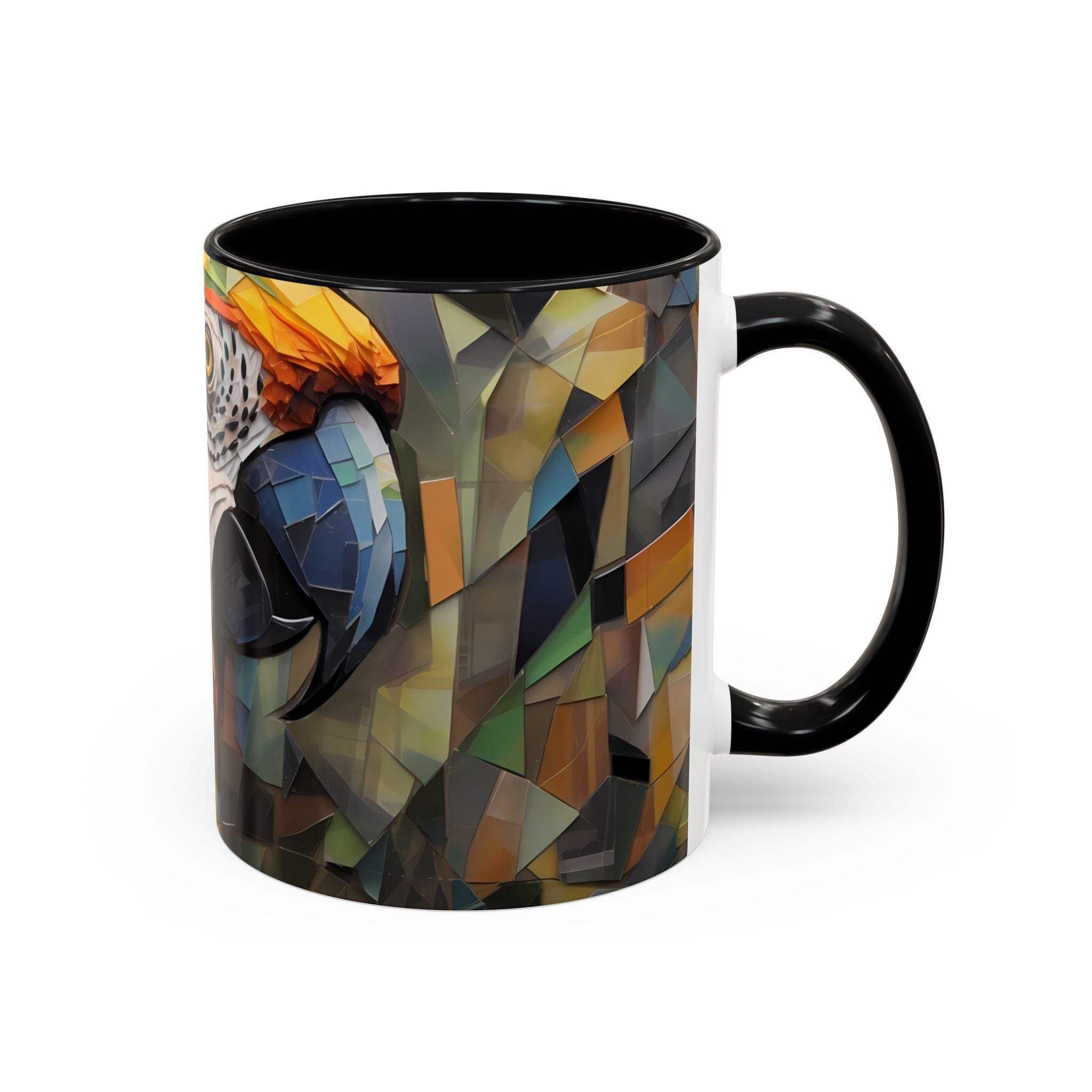 Mug, Vibrant Endangered Macaw Coffee Cup, Exotic Parrot Lover Gift, Tropical Bird Tea Mug, Colorful Macaw Decor, Wildlife Animal Lover