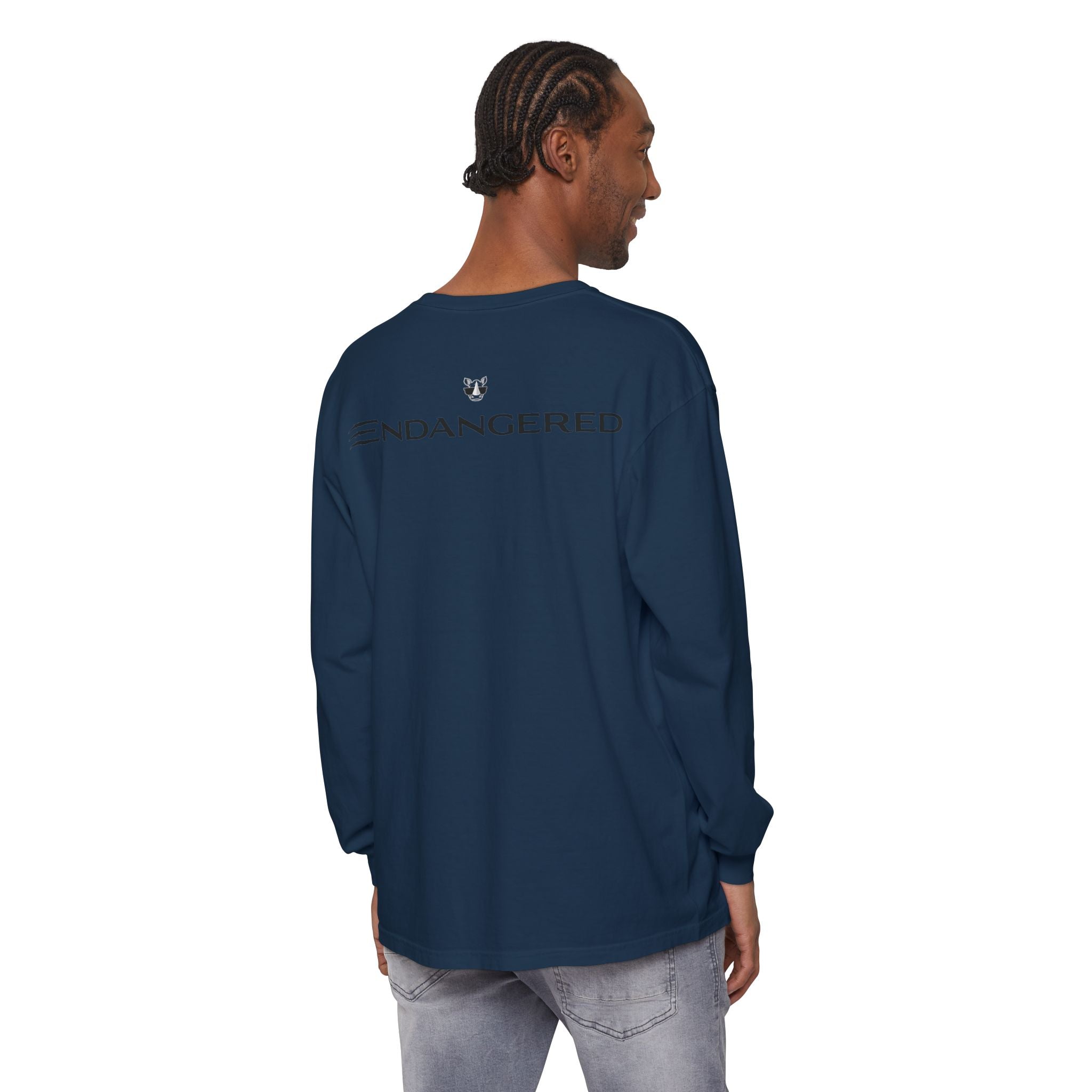 Colorful Elephant Long Sleeve T-Shirt, Boho Shirt, Unisex Gift, Animal Lover Tee, Eco-Friendly Apparel