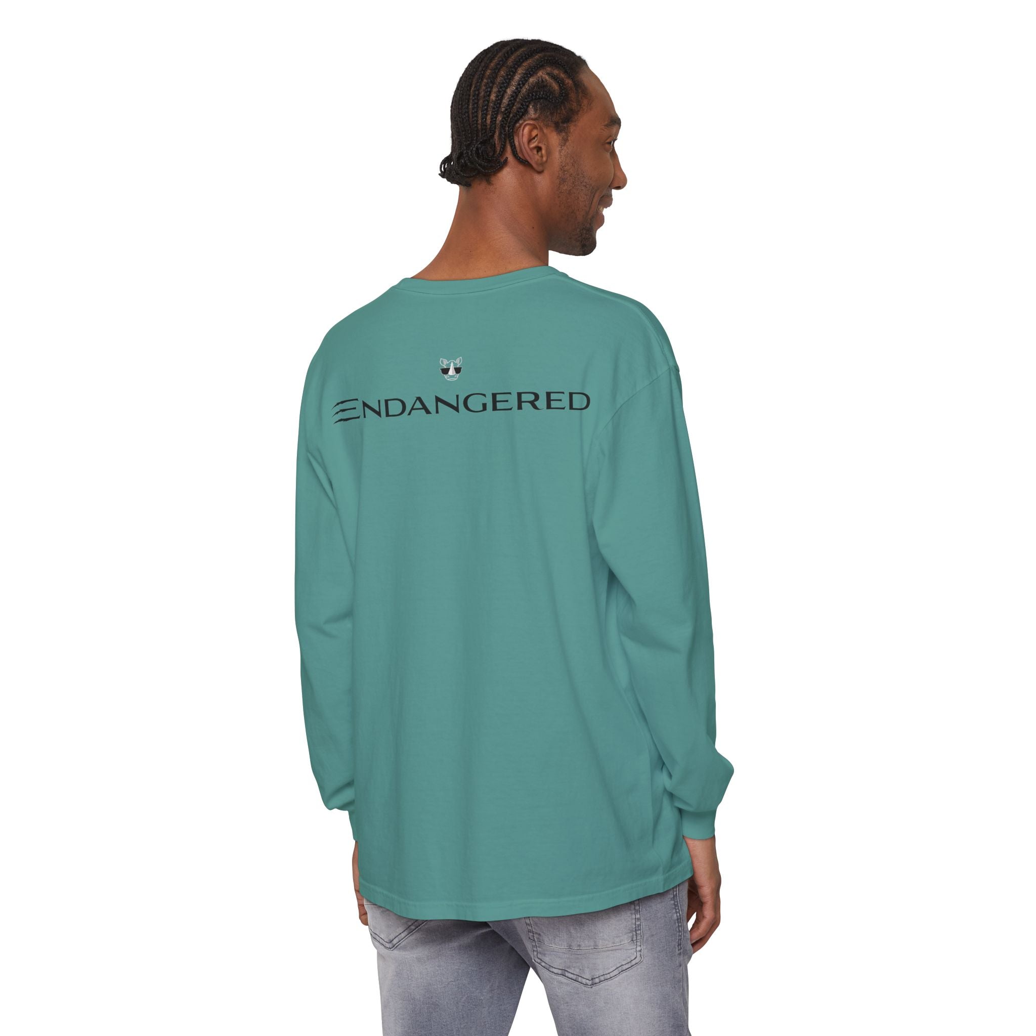 Colorful Elephant Long Sleeve T-Shirt, Boho Shirt, Unisex Gift, Animal Lover Tee, Eco-Friendly Apparel