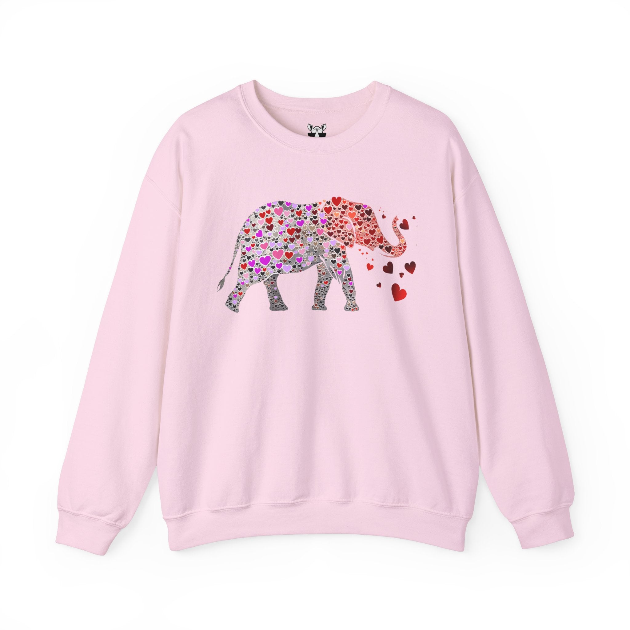 Love Our Elephants Sweatshirt – Unisex Heavy Blend™ Crewneck, Endangered Awareness Design
