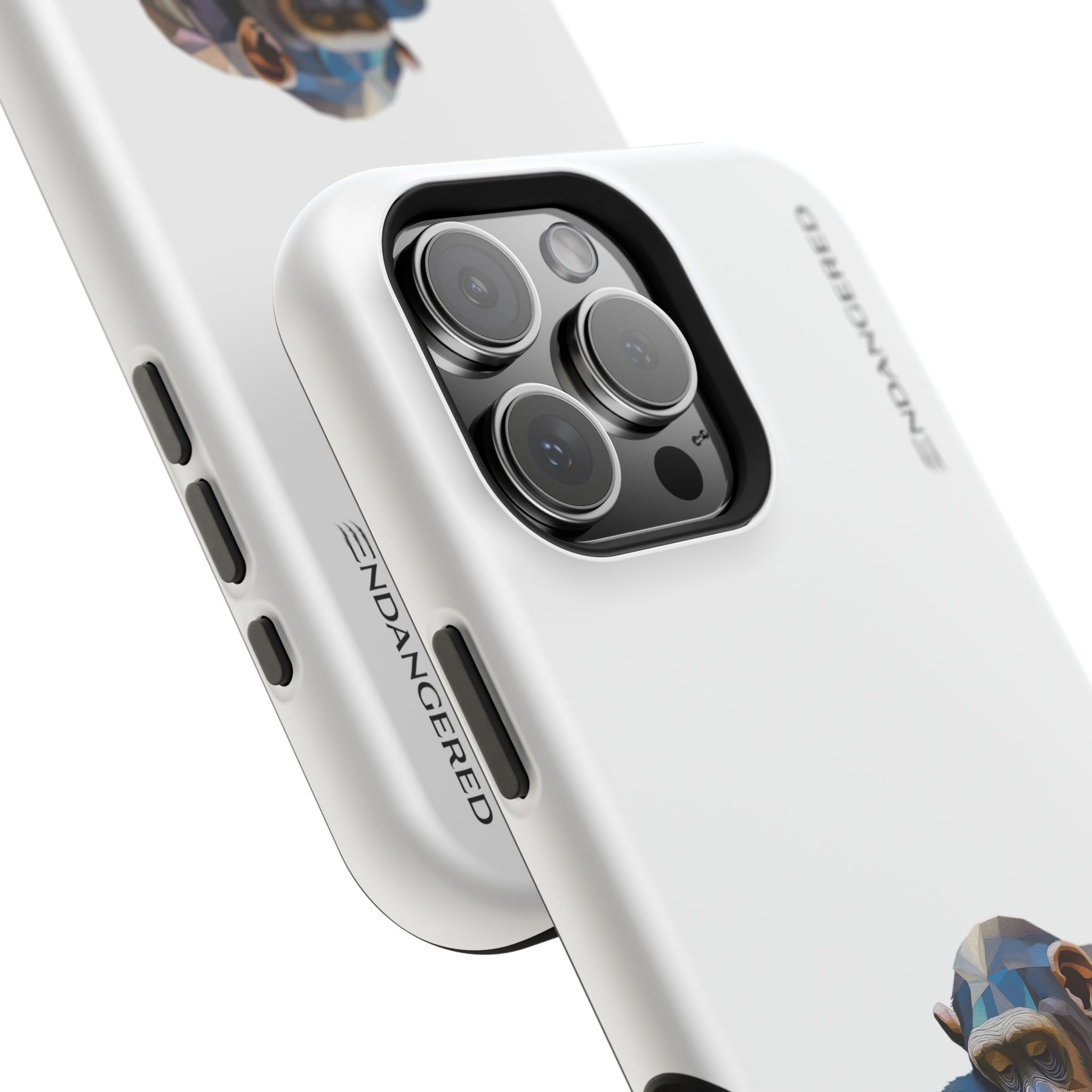 Cute Chimpanzee Phone Case - Durable Magnetic Tough Case for iPhone