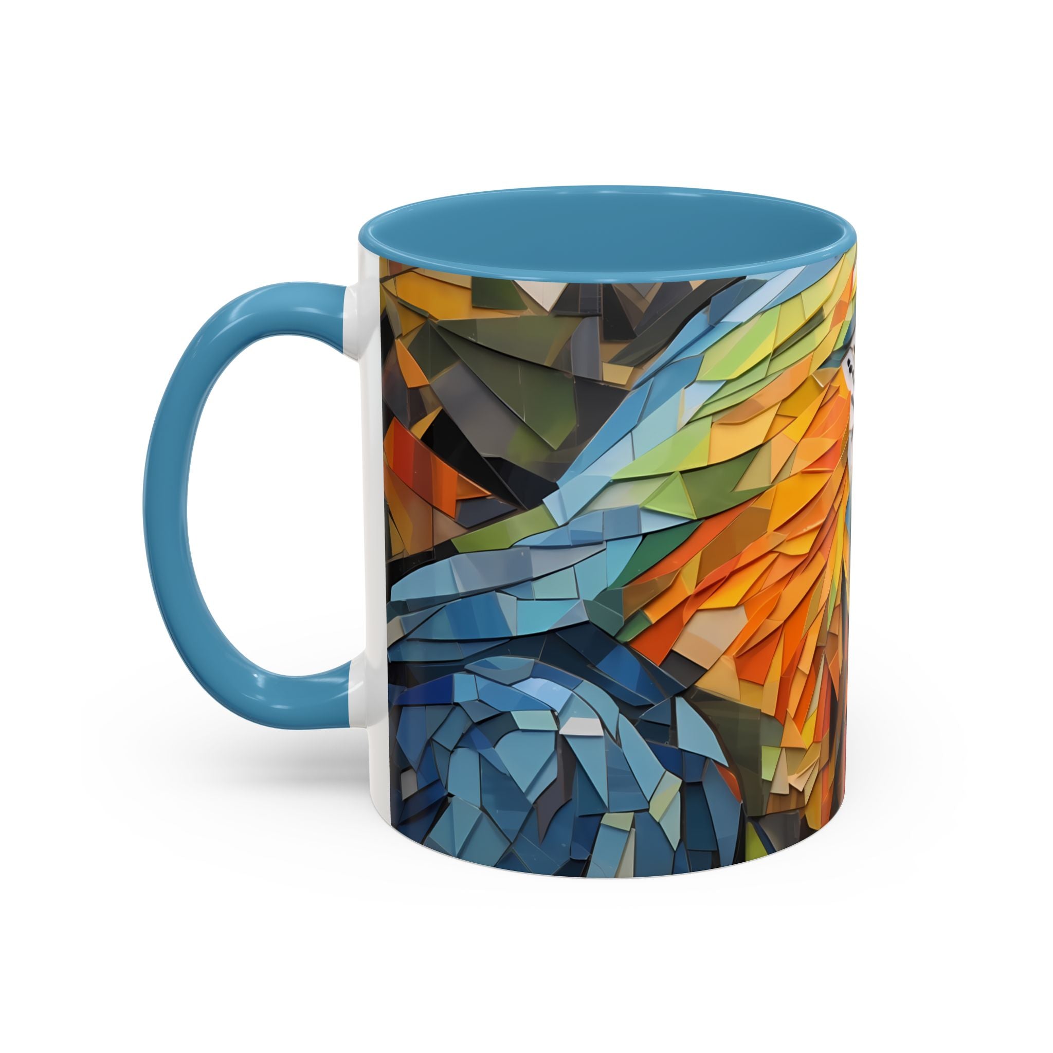 Mug, Vibrant Endangered Macaw Coffee Cup, Exotic Parrot Lover Gift, Tropical Bird Tea Mug, Colorful Macaw Decor, Wildlife Animal Lover