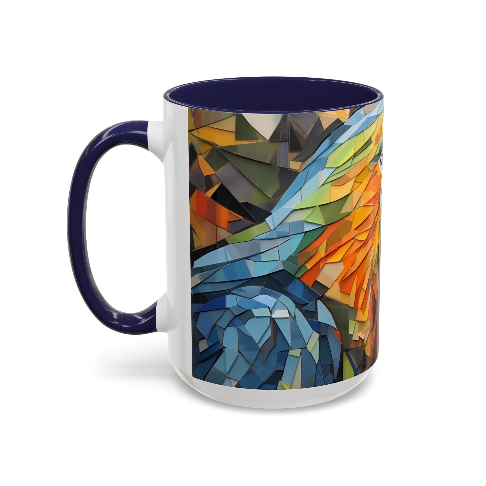 Mug, Vibrant Endangered Macaw Coffee Cup, Exotic Parrot Lover Gift, Tropical Bird Tea Mug, Colorful Macaw Decor, Wildlife Animal Lover