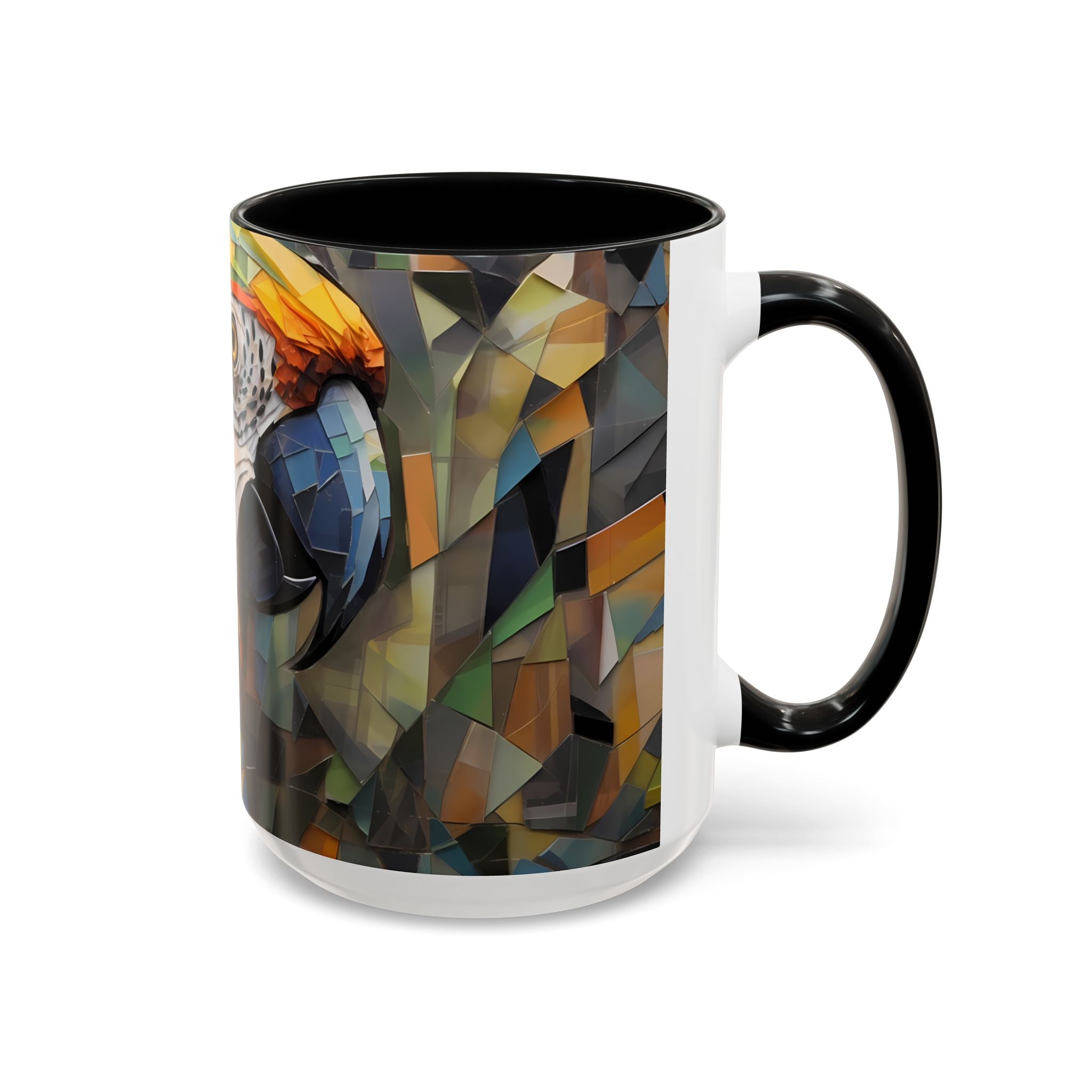 Mug, Vibrant Endangered Macaw Coffee Cup, Exotic Parrot Lover Gift, Tropical Bird Tea Mug, Colorful Macaw Decor, Wildlife Animal Lover