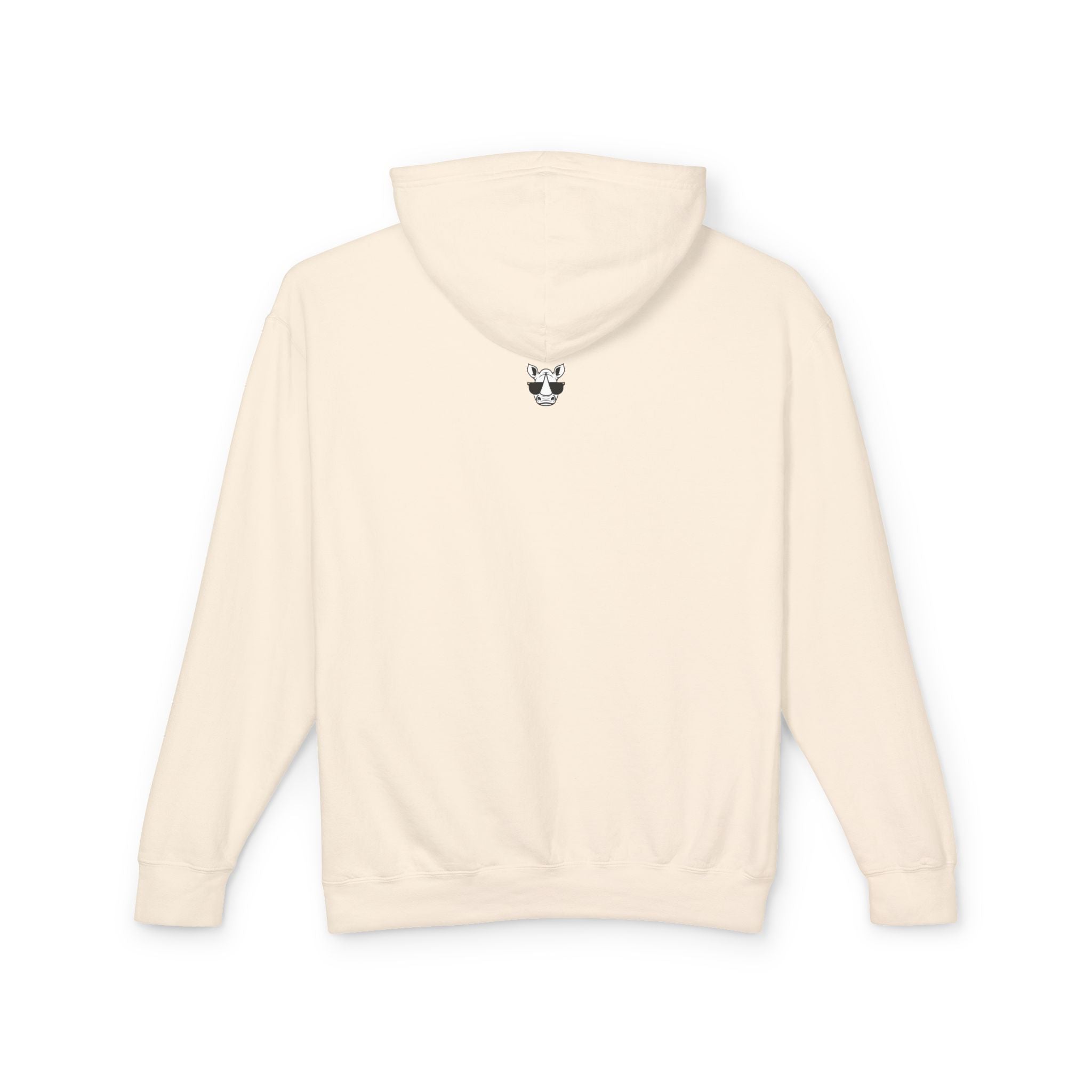 Gorilla Trio - Unisex Lightweight Hooded Sweatshirt - Eco-Friendly Animal Art
