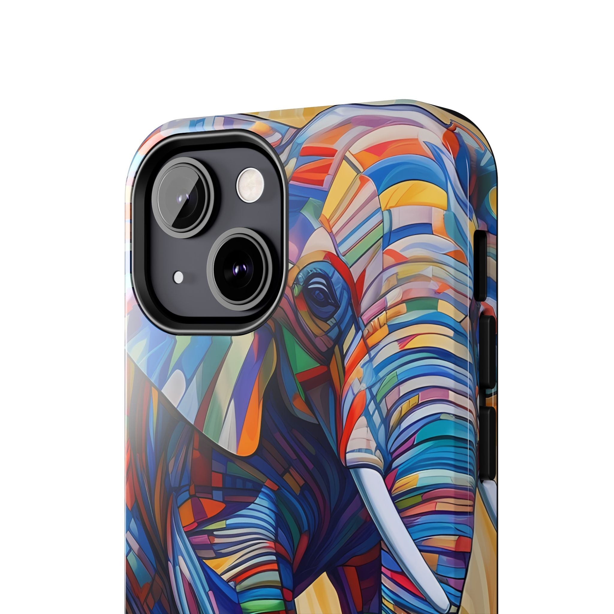 Elephant Kaleidoscope: Colorful Tough iPhone Cases