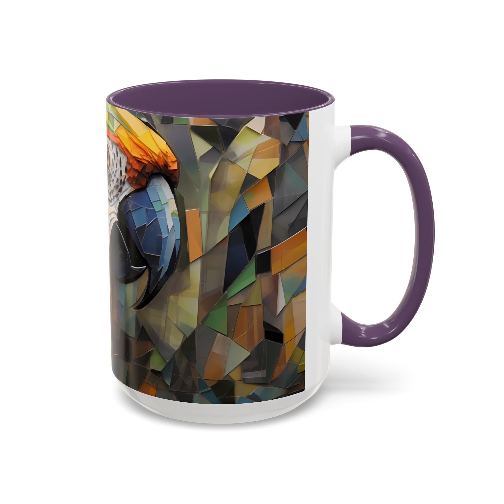 Mug, Vibrant Endangered Macaw Coffee Cup, Exotic Parrot Lover Gift, Tropical Bird Tea Mug, Colorful Macaw Decor, Wildlife Animal Lover