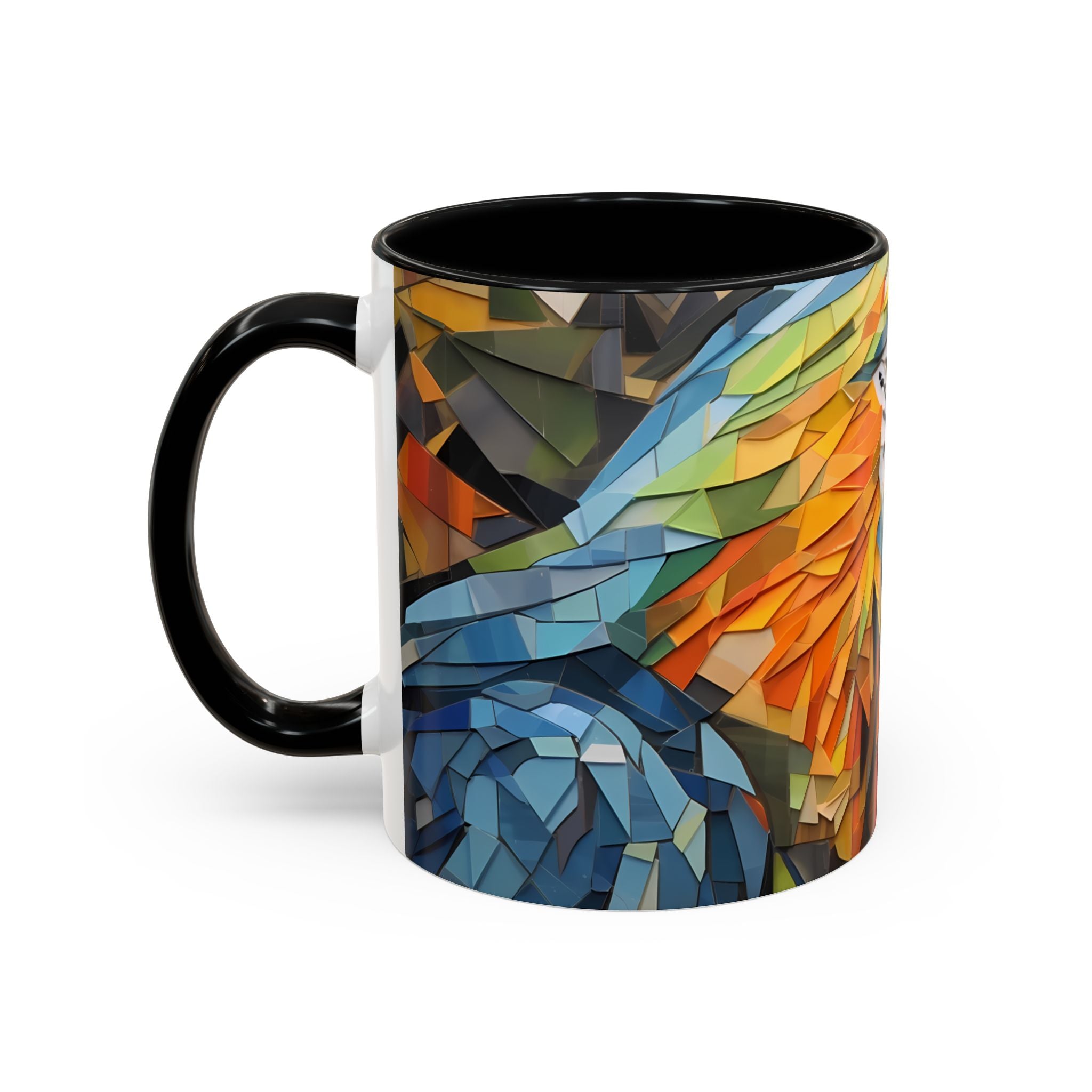 Mug, Vibrant Endangered Macaw Coffee Cup, Exotic Parrot Lover Gift, Tropical Bird Tea Mug, Colorful Macaw Decor, Wildlife Animal Lover