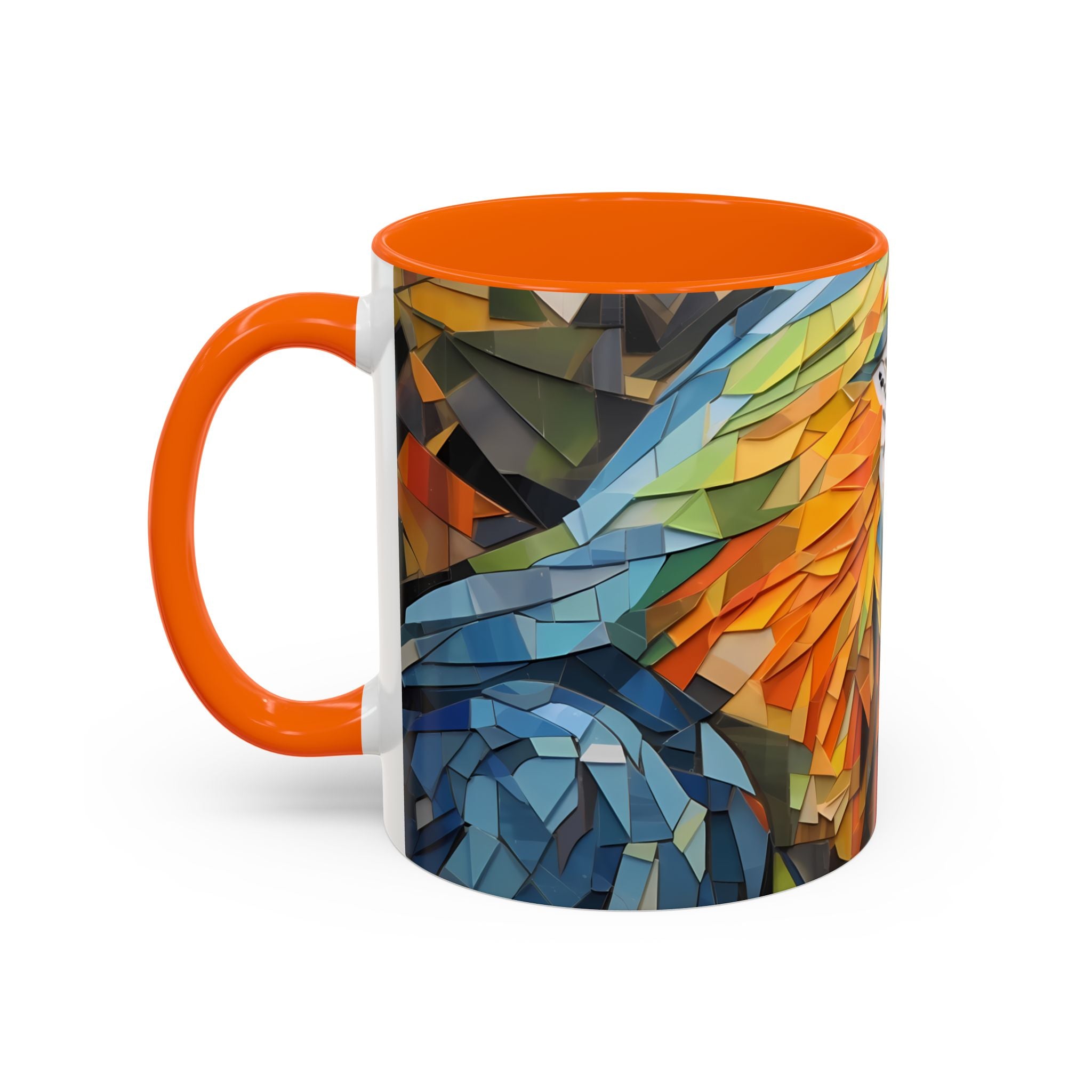 Mug, Vibrant Endangered Macaw Coffee Cup, Exotic Parrot Lover Gift, Tropical Bird Tea Mug, Colorful Macaw Decor, Wildlife Animal Lover