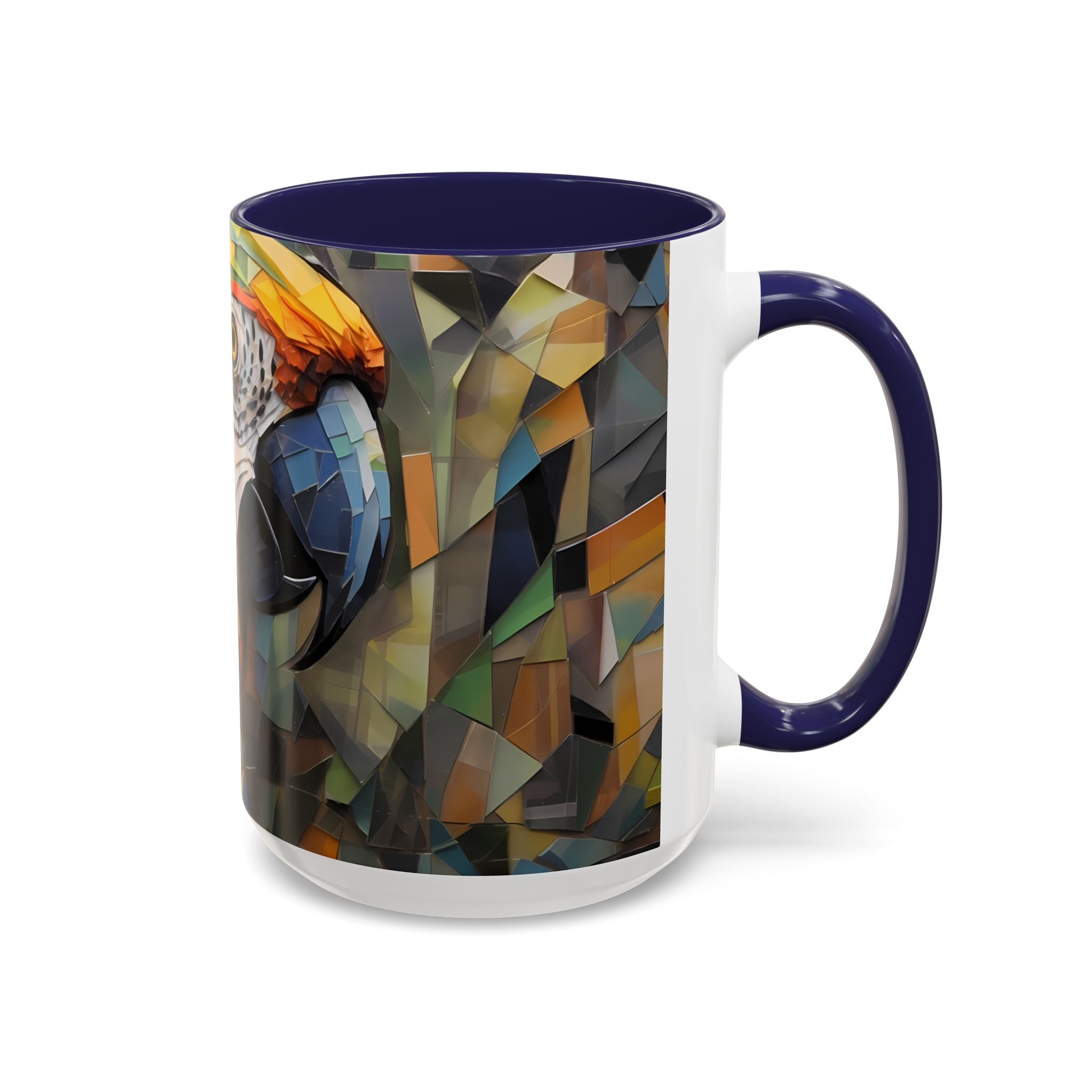 Mug, Vibrant Endangered Macaw Coffee Cup, Exotic Parrot Lover Gift, Tropical Bird Tea Mug, Colorful Macaw Decor, Wildlife Animal Lover