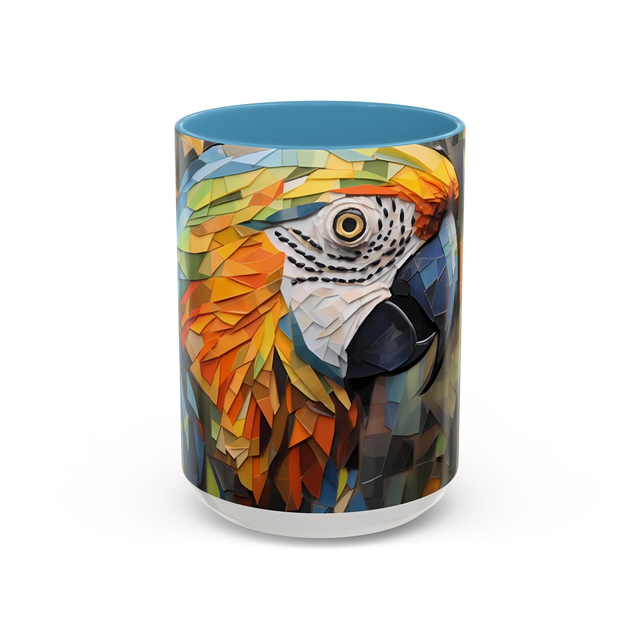 Mug, Vibrant Endangered Macaw Coffee Cup, Exotic Parrot Lover Gift, Tropical Bird Tea Mug, Colorful Macaw Decor, Wildlife Animal Lover