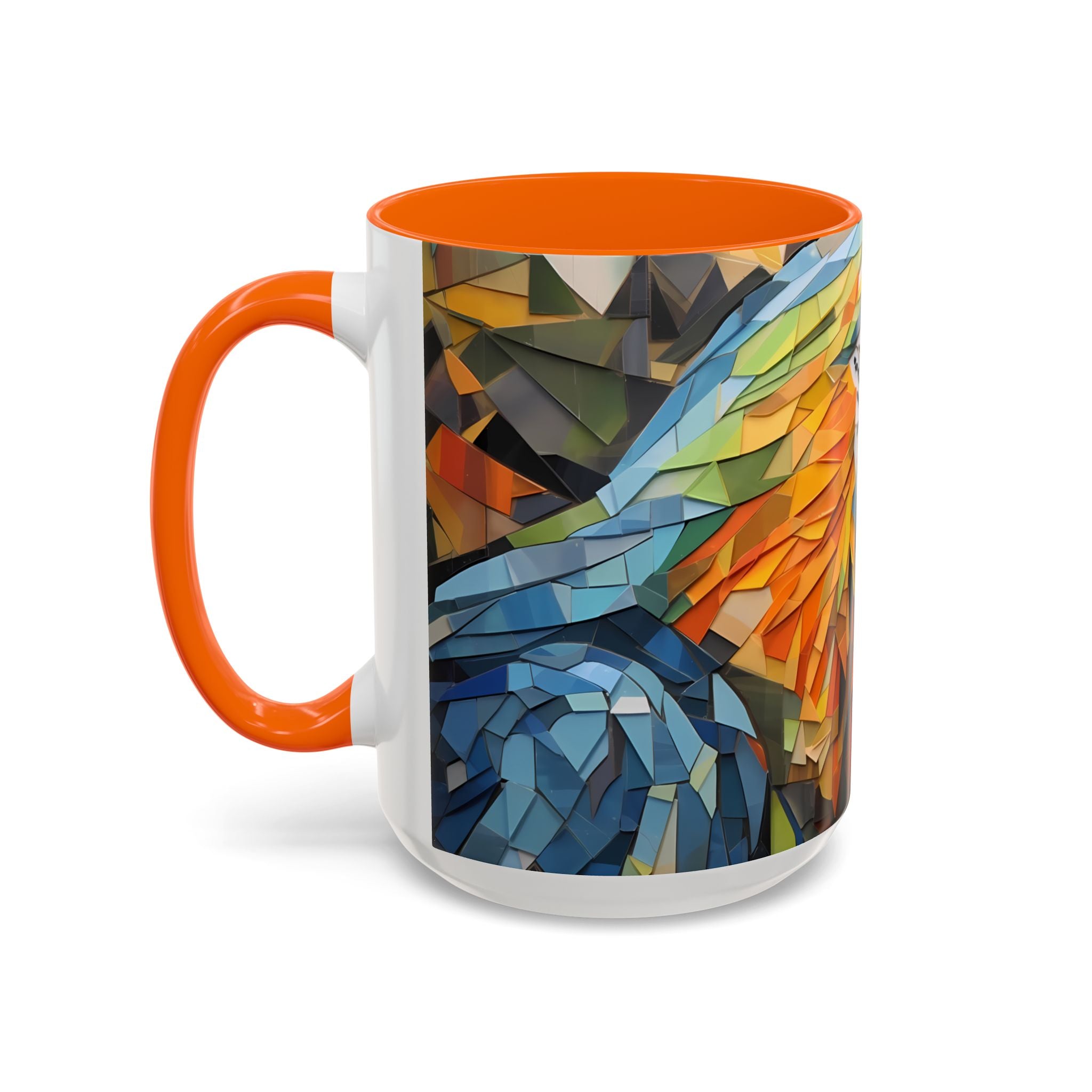 Mug, Vibrant Endangered Macaw Coffee Cup, Exotic Parrot Lover Gift, Tropical Bird Tea Mug, Colorful Macaw Decor, Wildlife Animal Lover