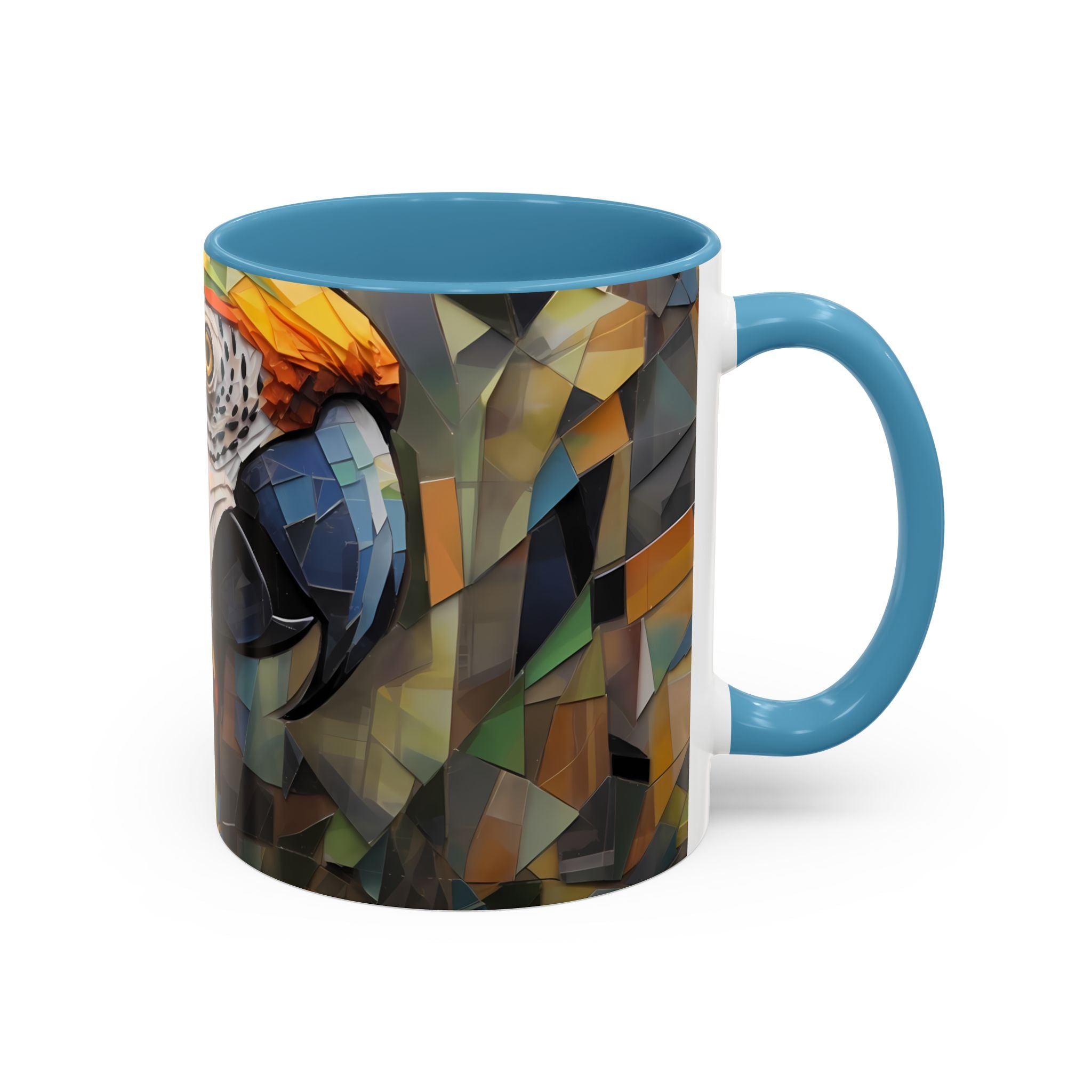 Mug, Vibrant Endangered Macaw Coffee Cup, Exotic Parrot Lover Gift, Tropical Bird Tea Mug, Colorful Macaw Decor, Wildlife Animal Lover