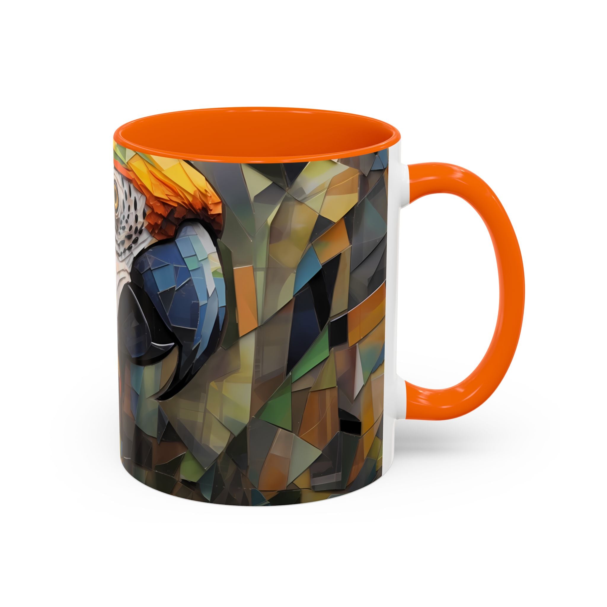 Mug, Vibrant Endangered Macaw Coffee Cup, Exotic Parrot Lover Gift, Tropical Bird Tea Mug, Colorful Macaw Decor, Wildlife Animal Lover