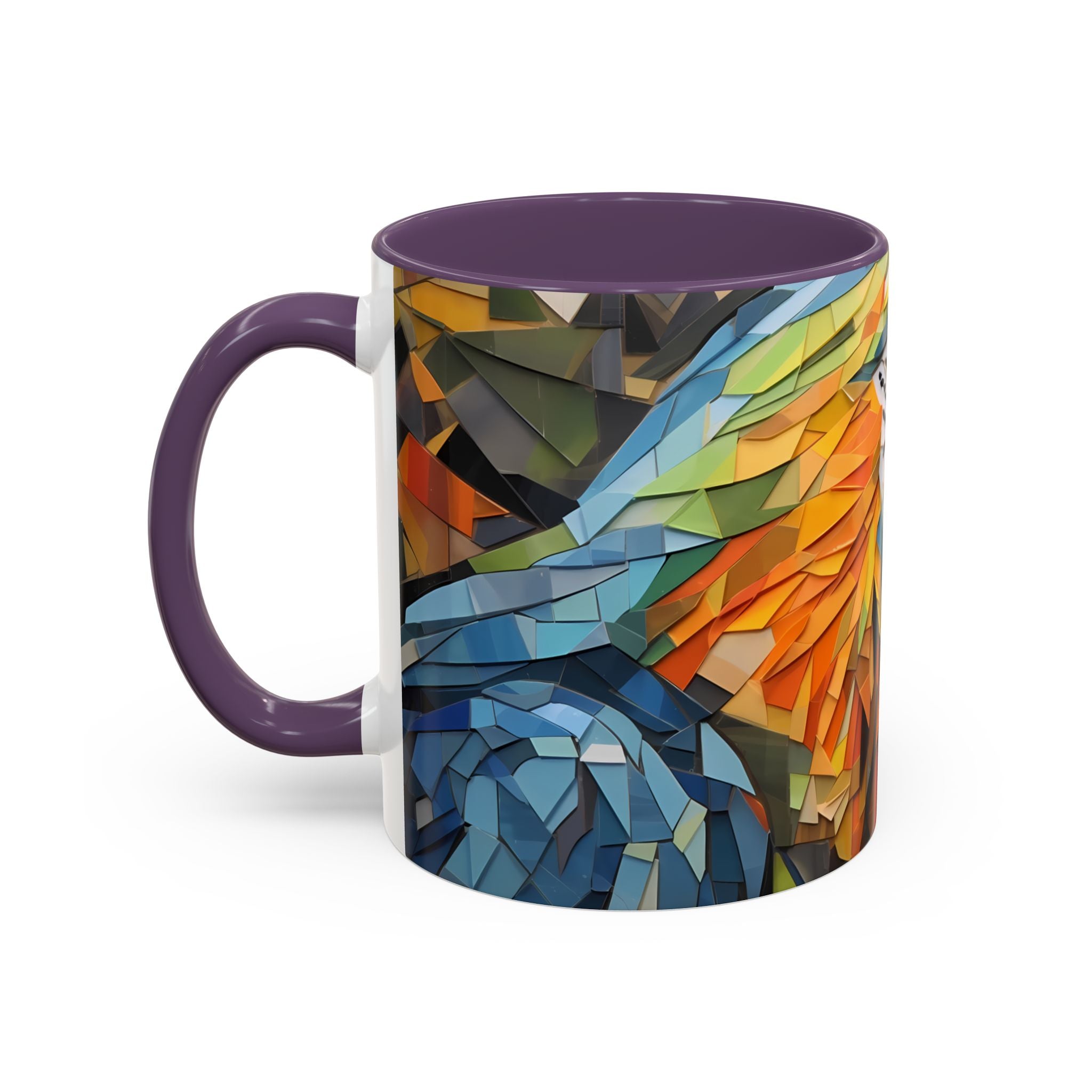 Mug, Vibrant Endangered Macaw Coffee Cup, Exotic Parrot Lover Gift, Tropical Bird Tea Mug, Colorful Macaw Decor, Wildlife Animal Lover