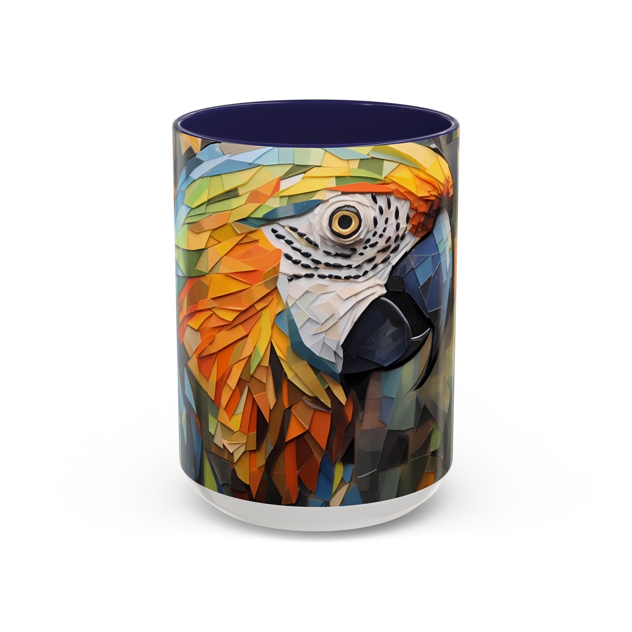 Mug, Vibrant Endangered Macaw Coffee Cup, Exotic Parrot Lover Gift, Tropical Bird Tea Mug, Colorful Macaw Decor, Wildlife Animal Lover