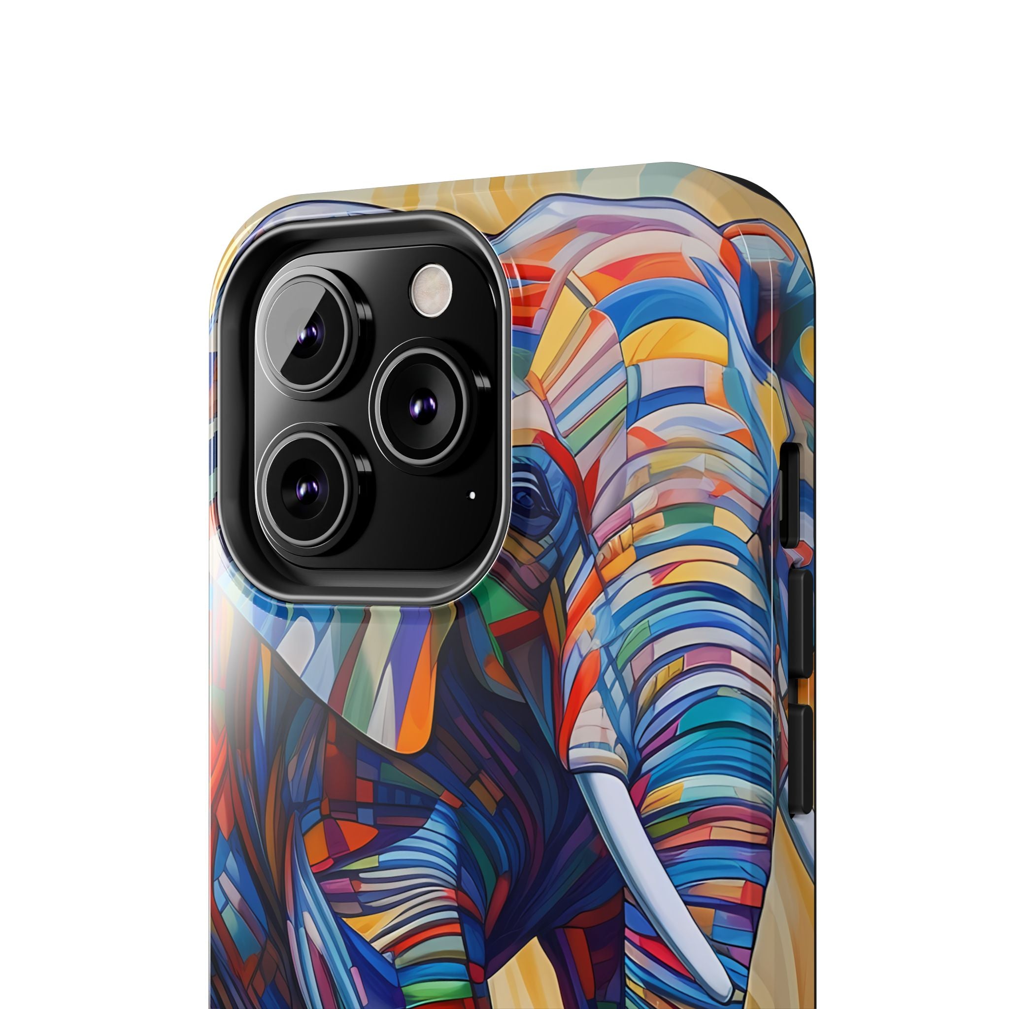 Elephant Kaleidoscope: Colorful Tough iPhone Cases