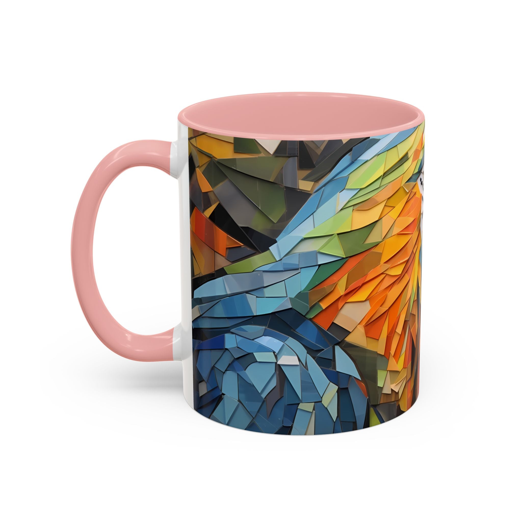 Mug, Vibrant Endangered Macaw Coffee Cup, Exotic Parrot Lover Gift, Tropical Bird Tea Mug, Colorful Macaw Decor, Wildlife Animal Lover