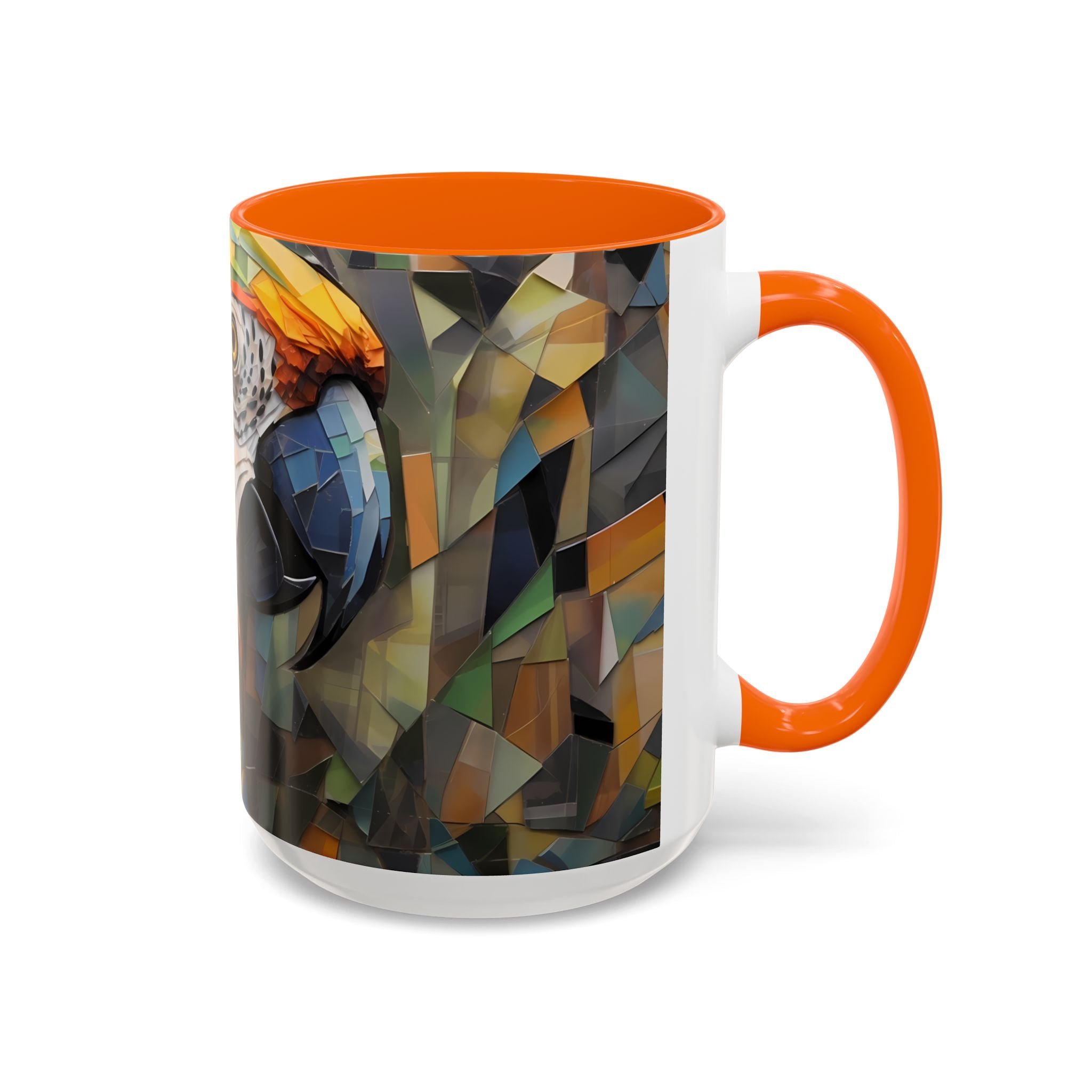 Mug, Vibrant Endangered Macaw Coffee Cup, Exotic Parrot Lover Gift, Tropical Bird Tea Mug, Colorful Macaw Decor, Wildlife Animal Lover