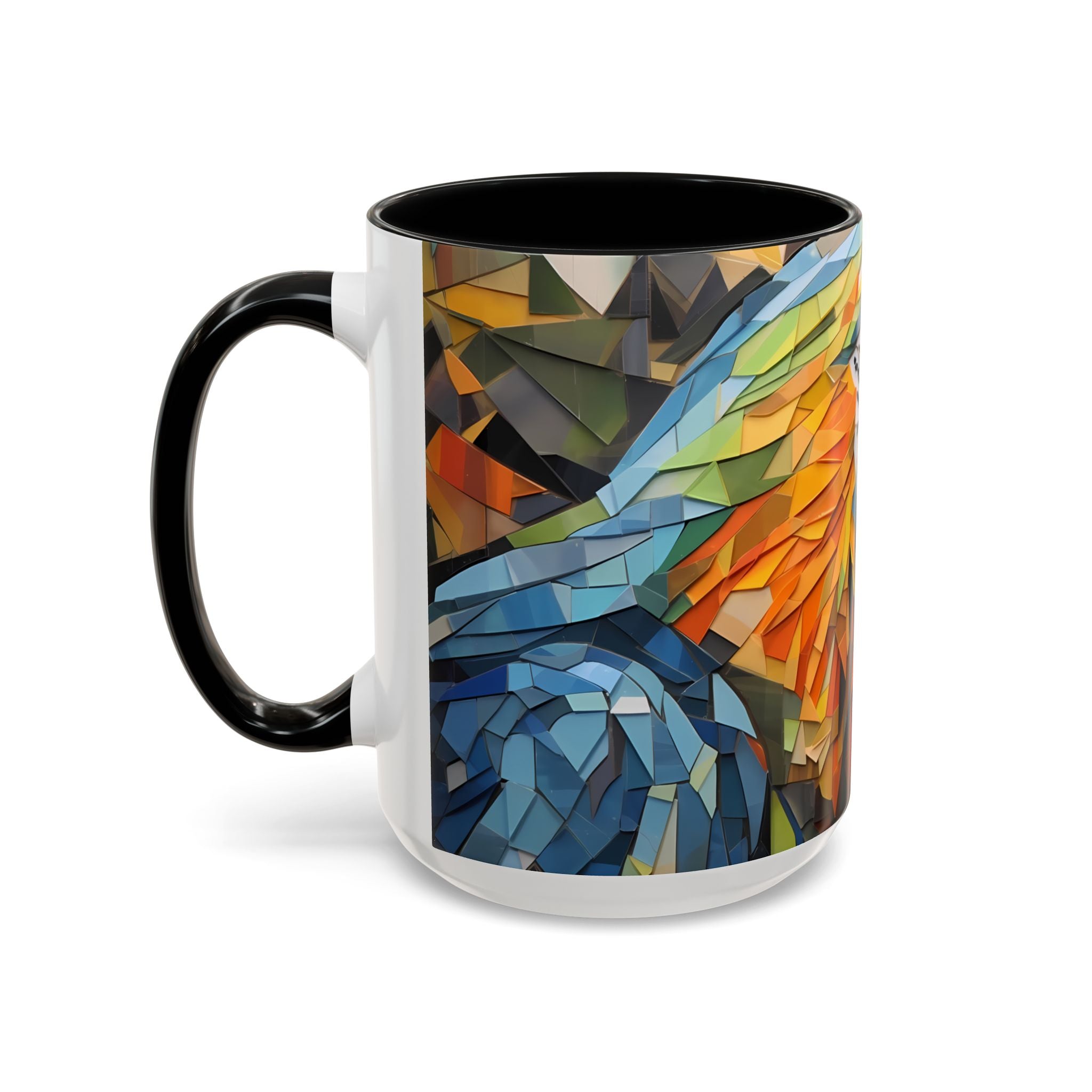 Mug, Vibrant Endangered Macaw Coffee Cup, Exotic Parrot Lover Gift, Tropical Bird Tea Mug, Colorful Macaw Decor, Wildlife Animal Lover