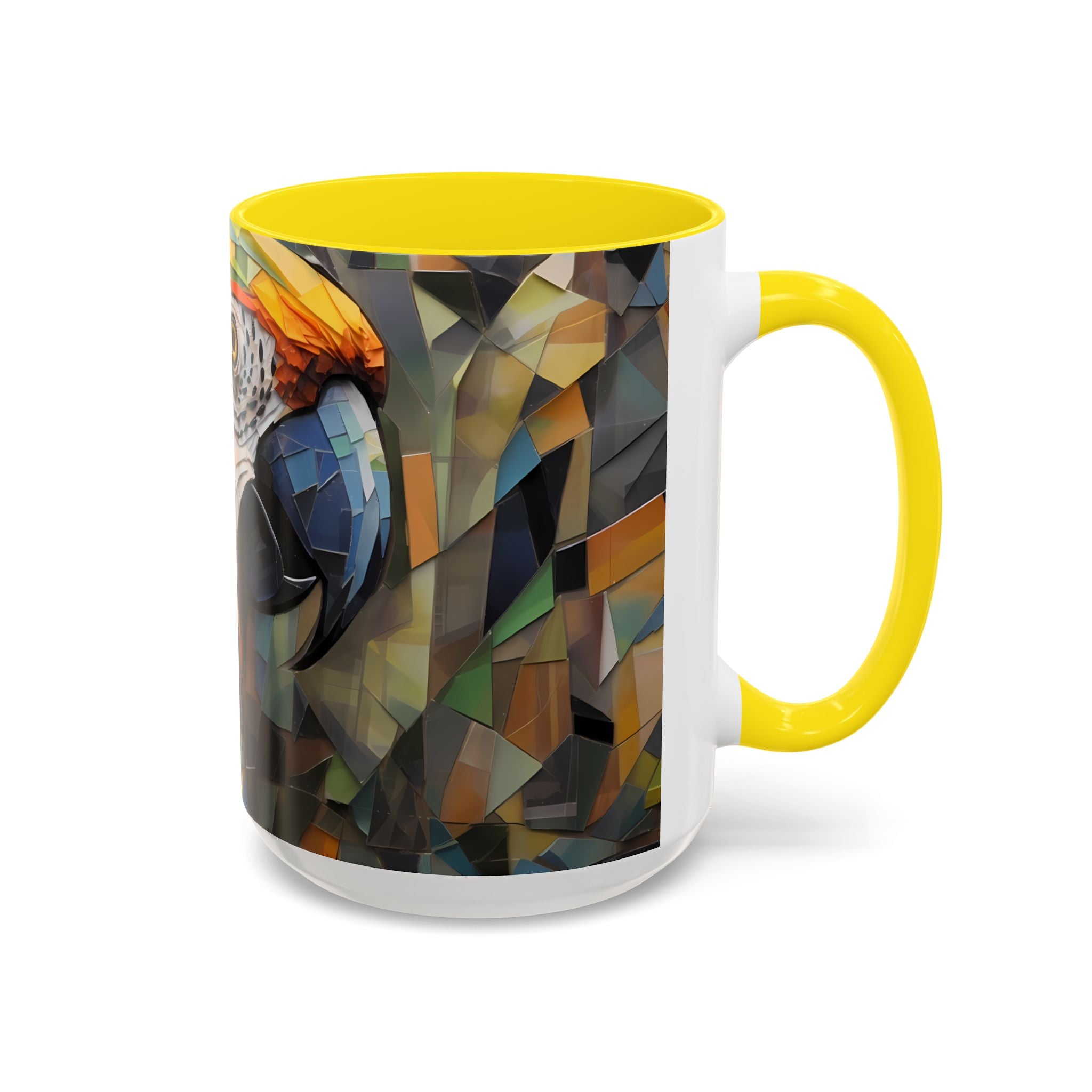 Mug, Vibrant Endangered Macaw Coffee Cup, Exotic Parrot Lover Gift, Tropical Bird Tea Mug, Colorful Macaw Decor, Wildlife Animal Lover