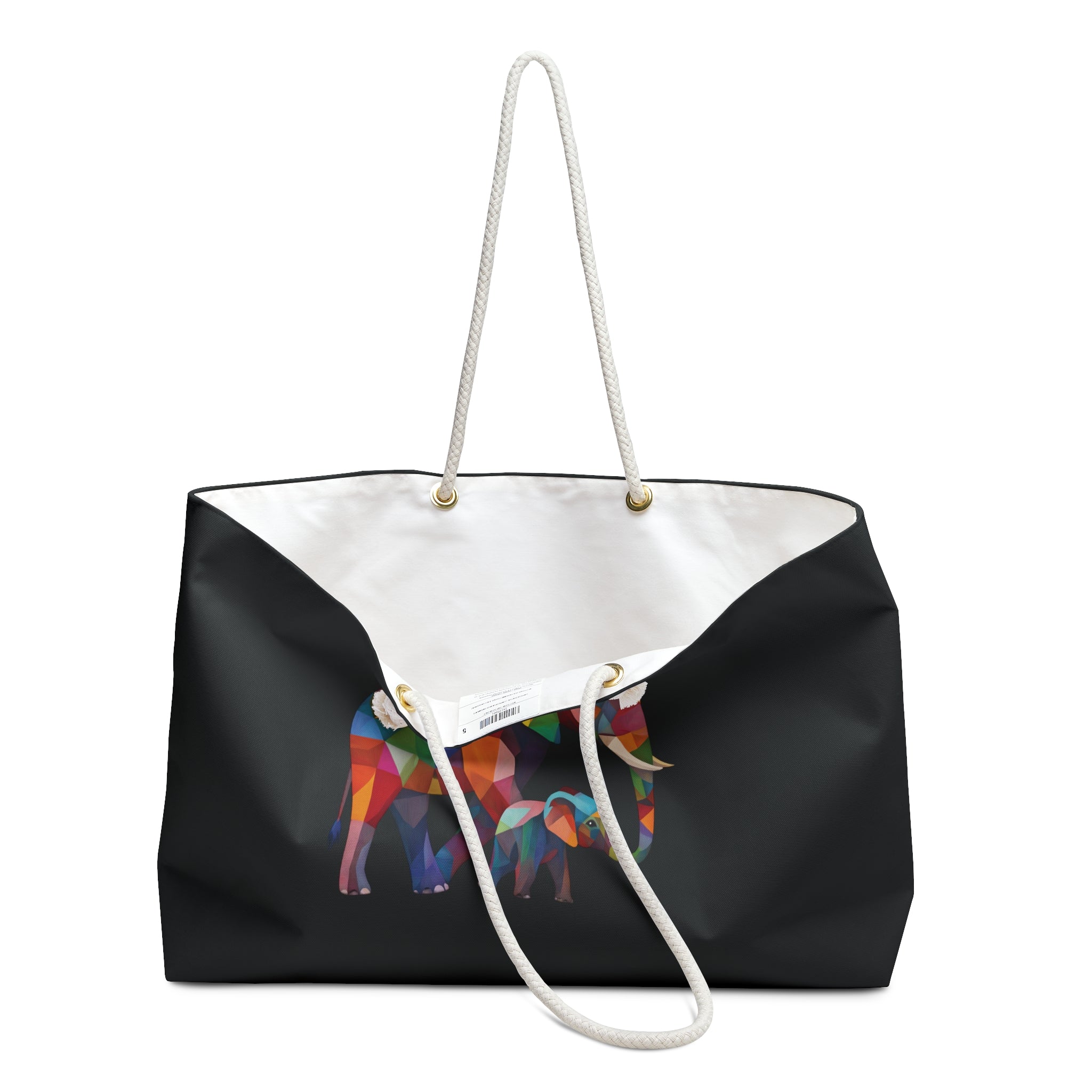 Colorful Elephant Thank You Weekender Bag - Perfect Gift for Her