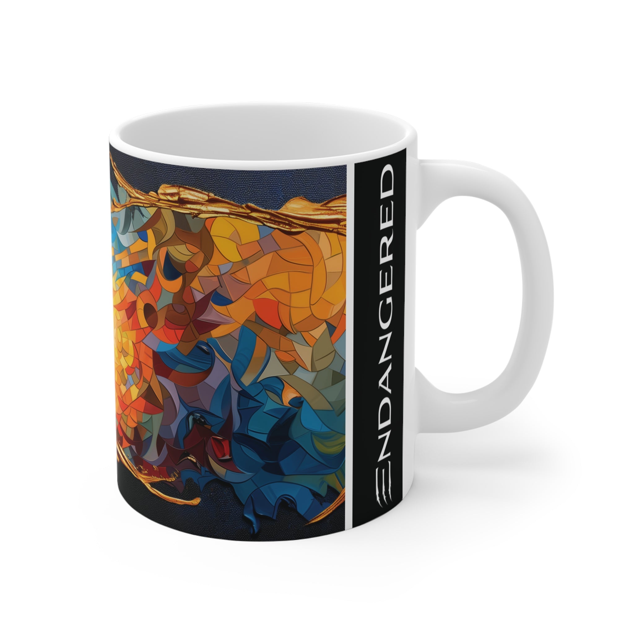 Morning George Mosaic Mug 11oz