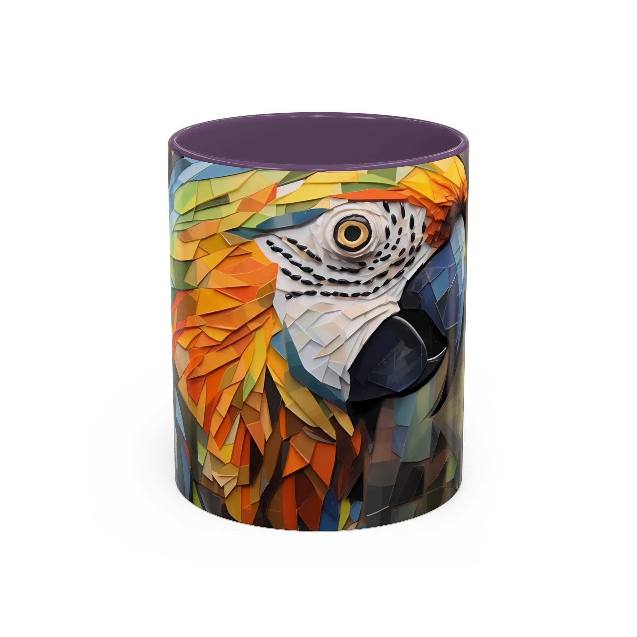 Mug, Vibrant Endangered Macaw Coffee Cup, Exotic Parrot Lover Gift, Tropical Bird Tea Mug, Colorful Macaw Decor, Wildlife Animal Lover