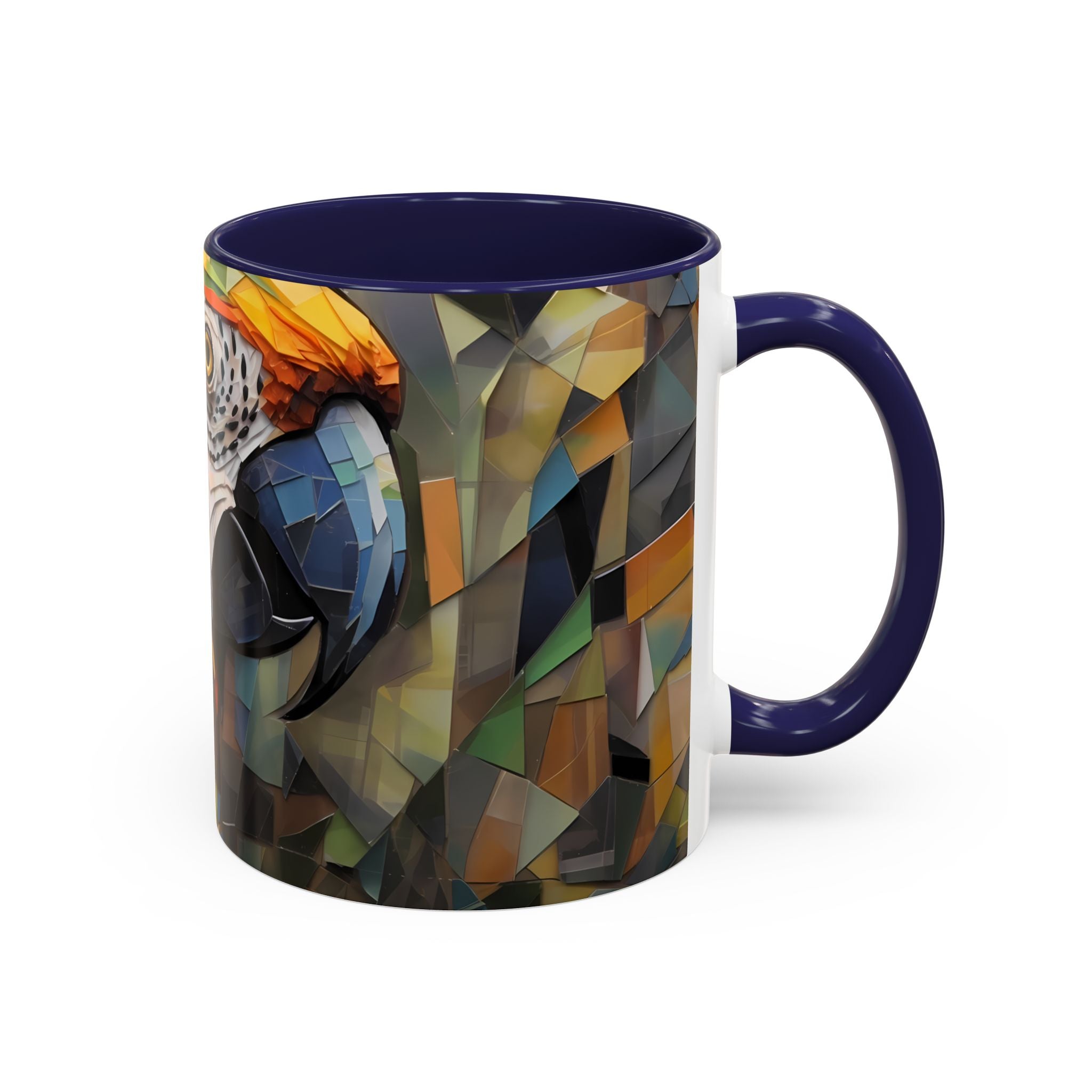 Mug, Vibrant Endangered Macaw Coffee Cup, Exotic Parrot Lover Gift, Tropical Bird Tea Mug, Colorful Macaw Decor, Wildlife Animal Lover