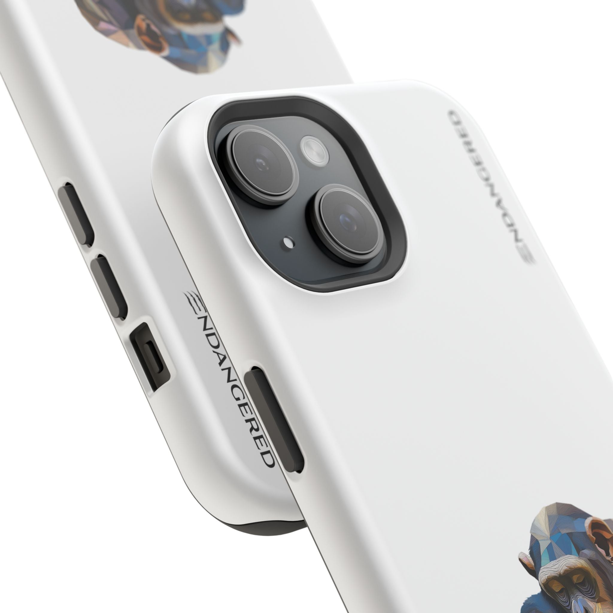 Cute Chimpanzee Phone Case - Durable Magnetic Tough Case for iPhone