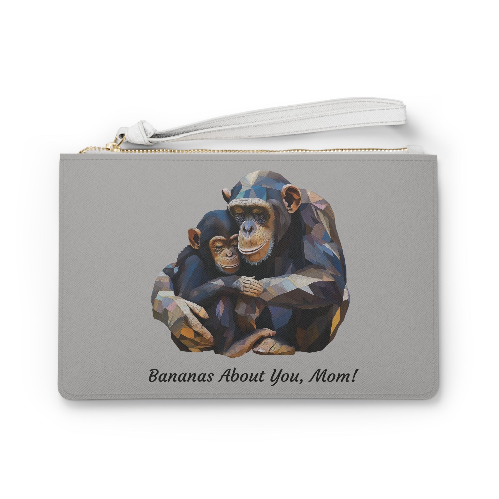 Cute Chimp Clutch Bag - Perfect Gift for Moms, Love & Animal Lovers