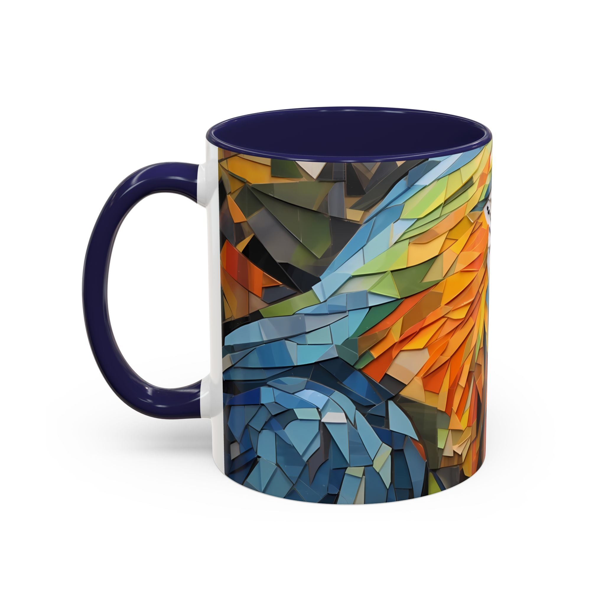 Mug, Vibrant Endangered Macaw Coffee Cup, Exotic Parrot Lover Gift, Tropical Bird Tea Mug, Colorful Macaw Decor, Wildlife Animal Lover