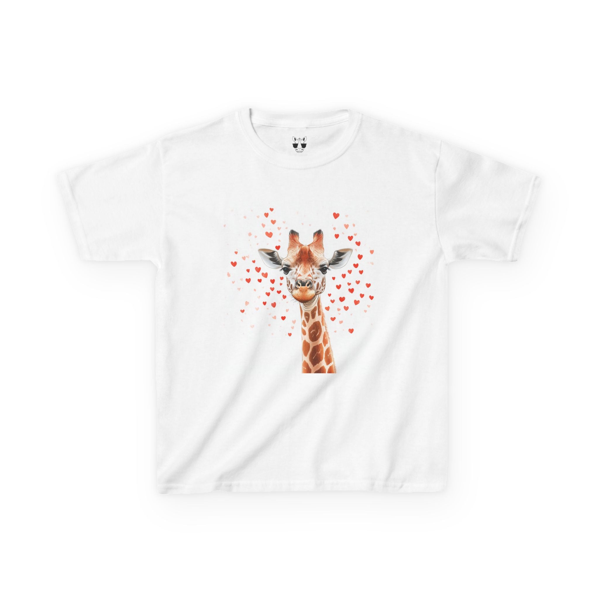 Kids Giraffe Love Tee - Endangered Species Awareness