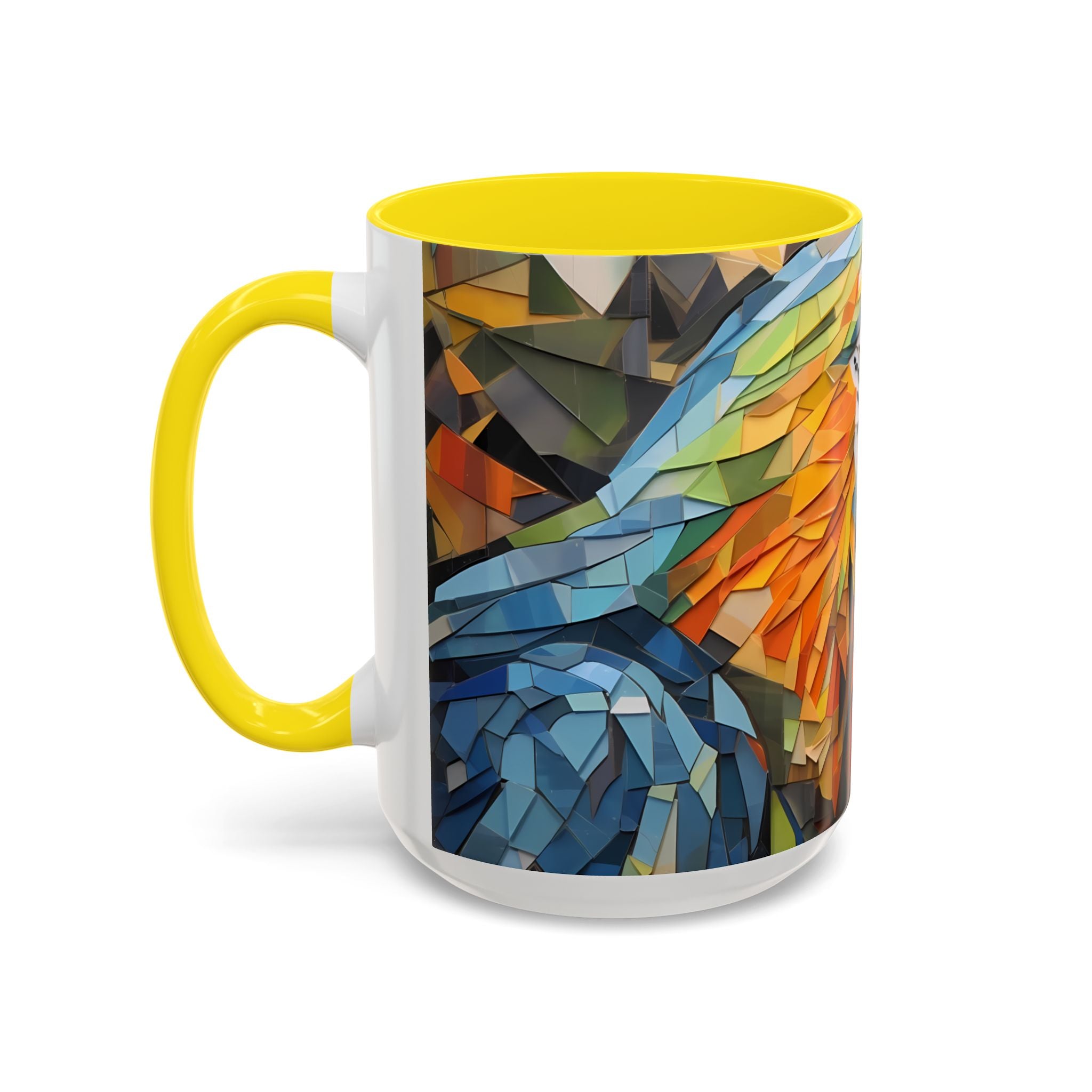 Mug, Vibrant Endangered Macaw Coffee Cup, Exotic Parrot Lover Gift, Tropical Bird Tea Mug, Colorful Macaw Decor, Wildlife Animal Lover