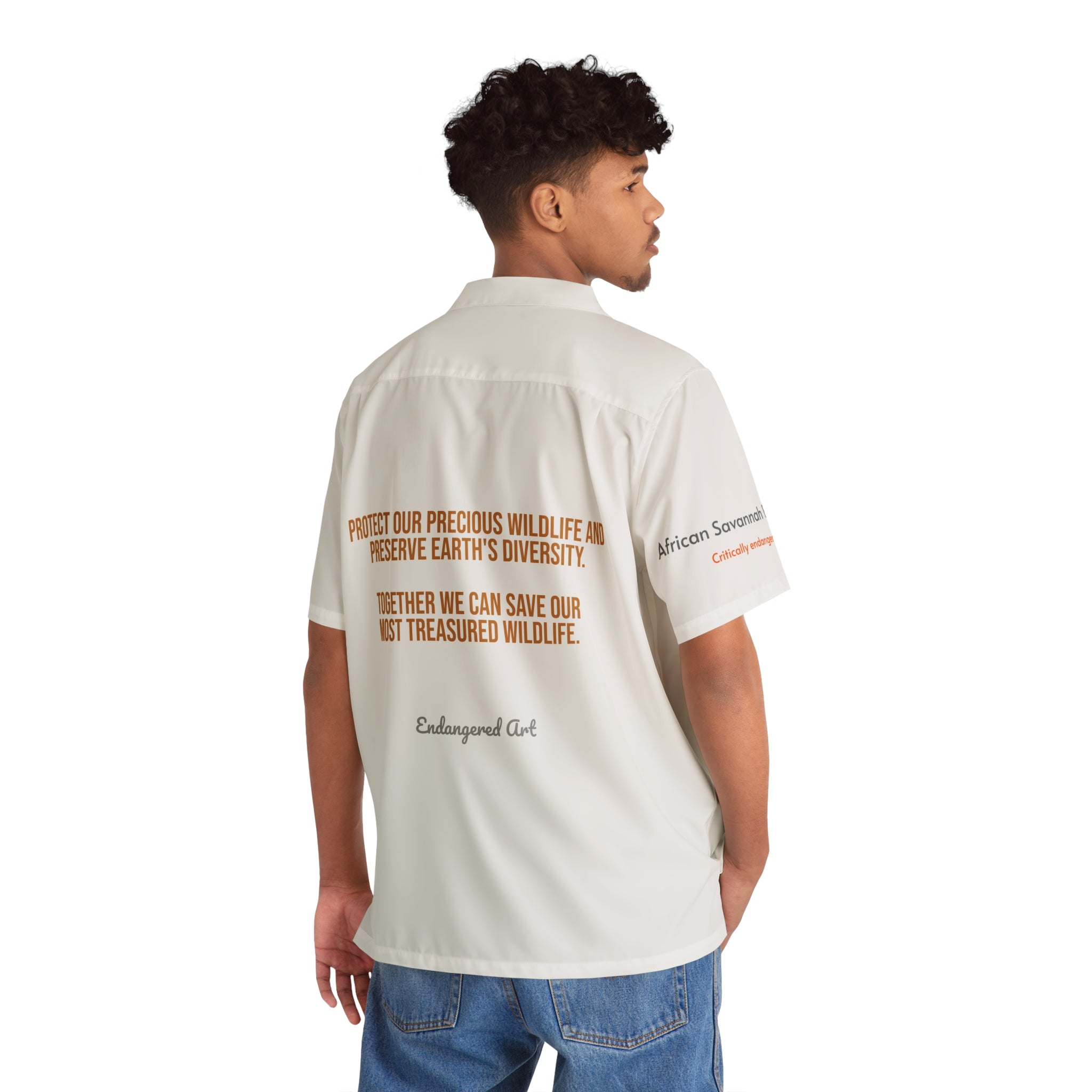 Men's "Save the African Savannah Elephant" Shirt