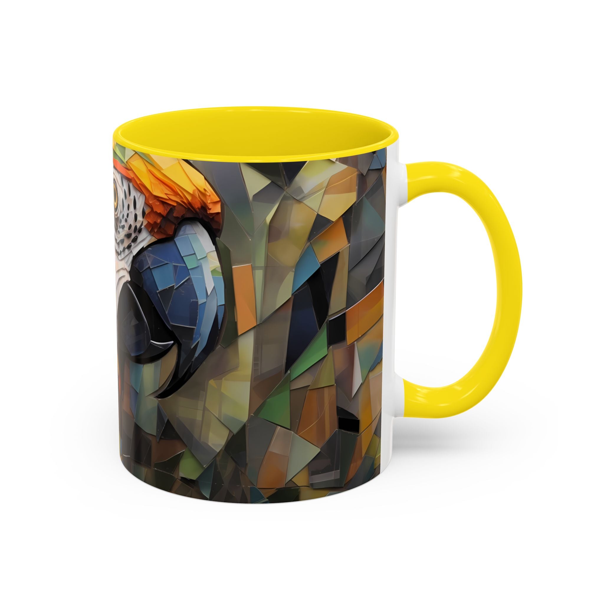 Mug, Vibrant Endangered Macaw Coffee Cup, Exotic Parrot Lover Gift, Tropical Bird Tea Mug, Colorful Macaw Decor, Wildlife Animal Lover