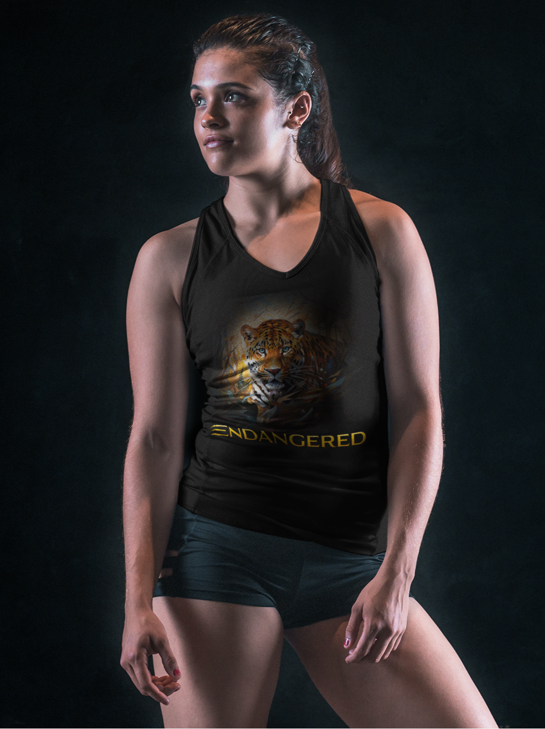 Endangered Leopard, Basketball Jersey - Bold Wildlife Sportswear