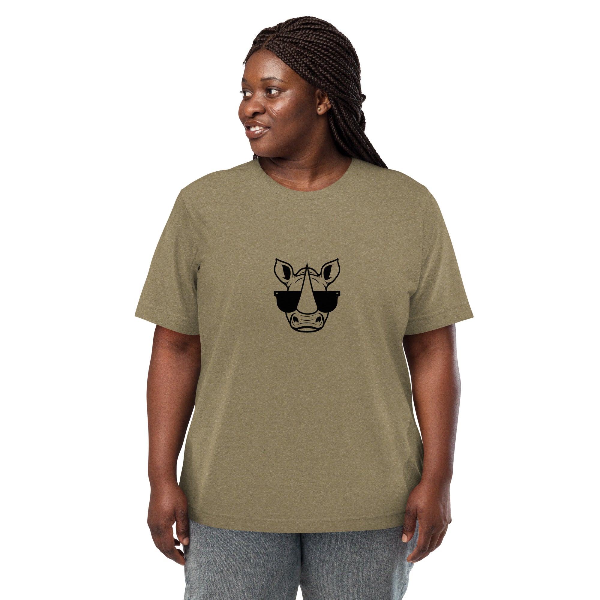 ROSCOE RHINO UNISEX SHORT SLEEVE T-SHIRT